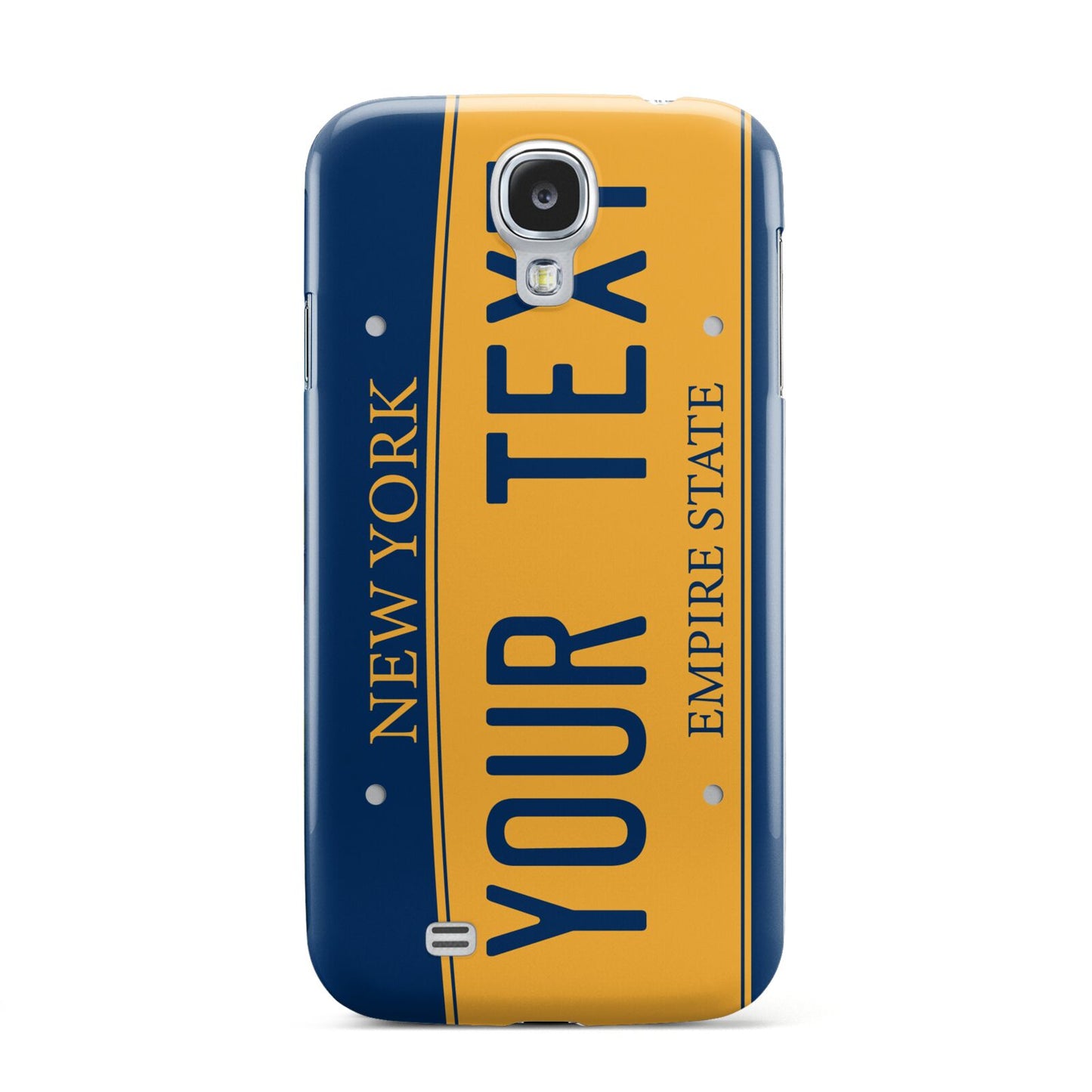 Custom New York License Plate Samsung Galaxy S4 Case