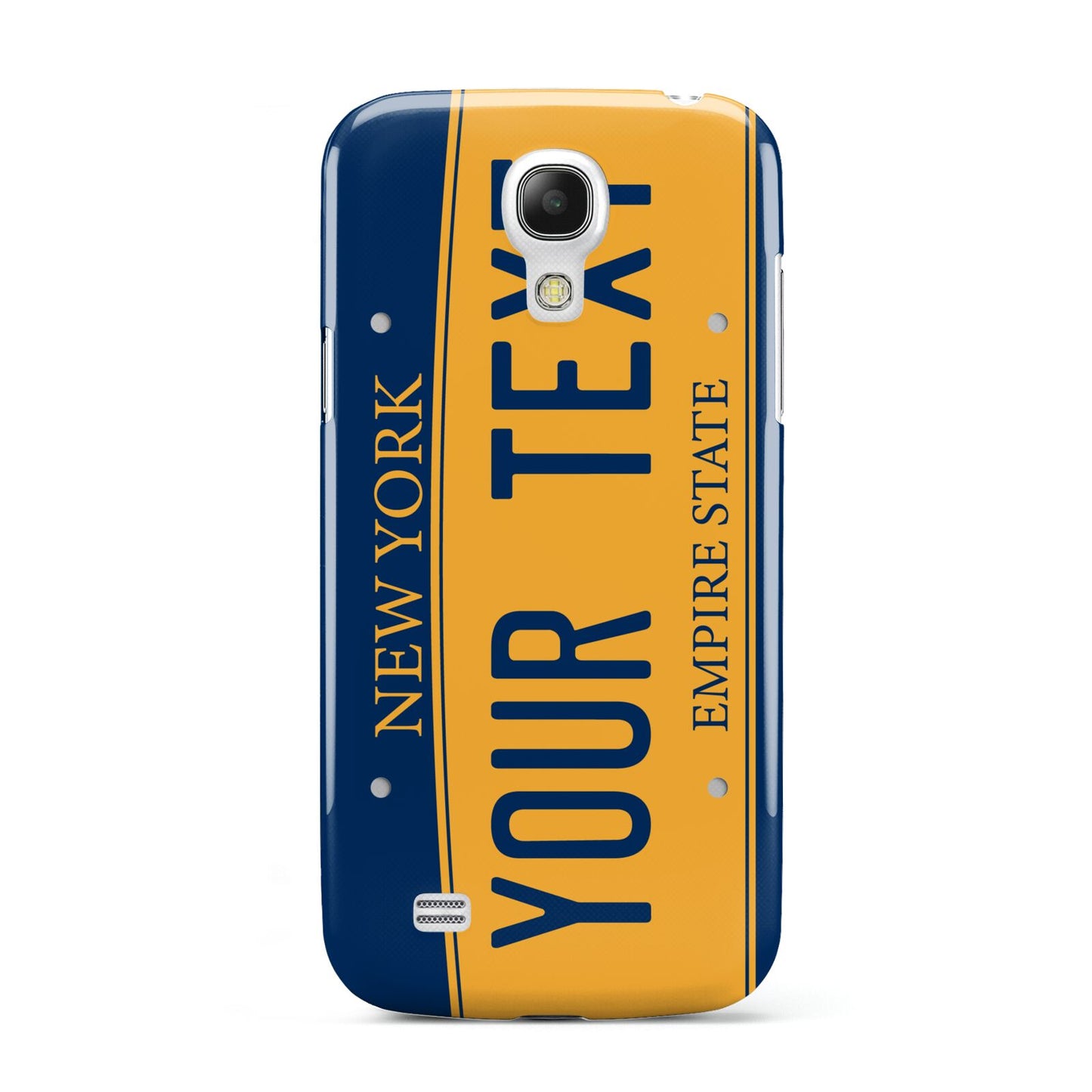 Custom New York License Plate Samsung Galaxy S4 Mini Case