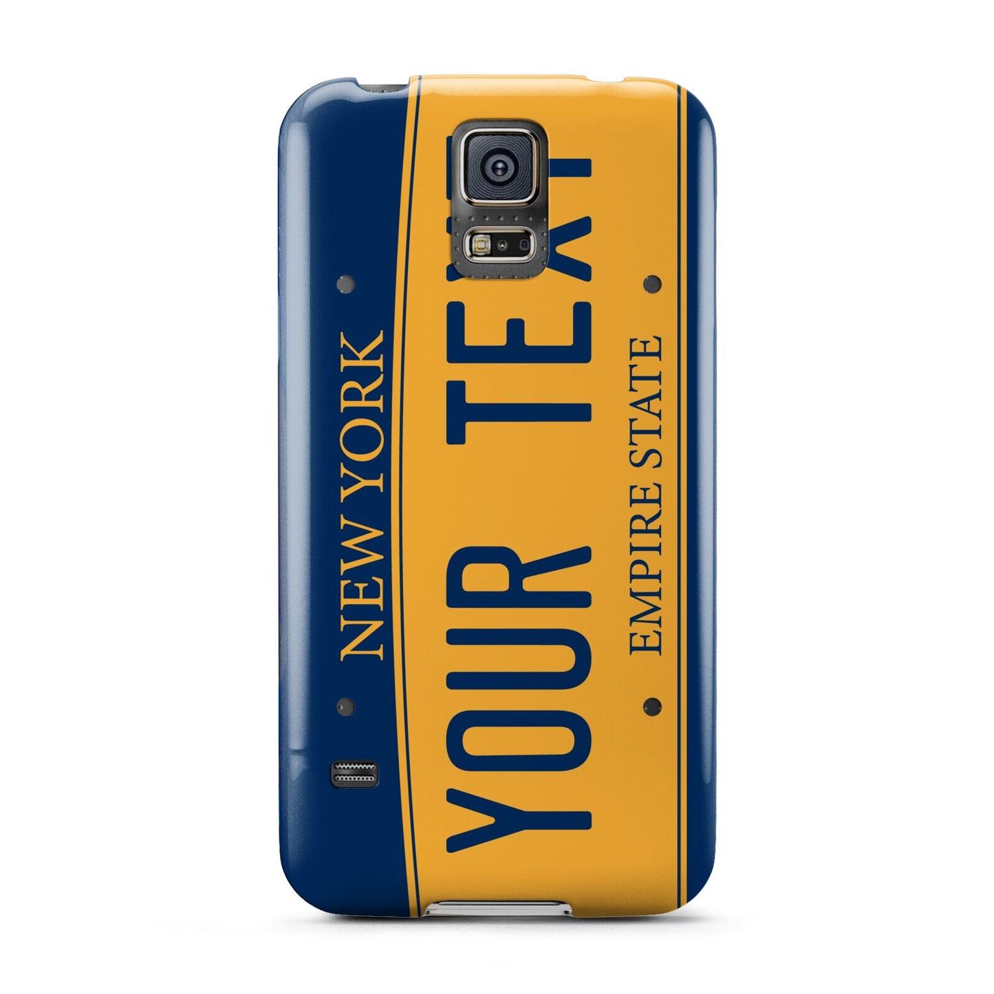 Custom New York License Plate Samsung Galaxy S5 Case