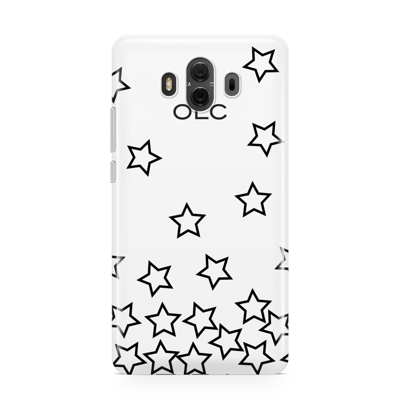 Custom Personalised Initials Huawei Mate 10 Protective Phone Case