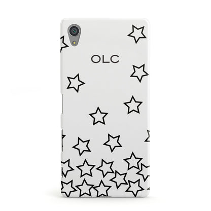 Custom Personalised Initials Sony Xperia Case