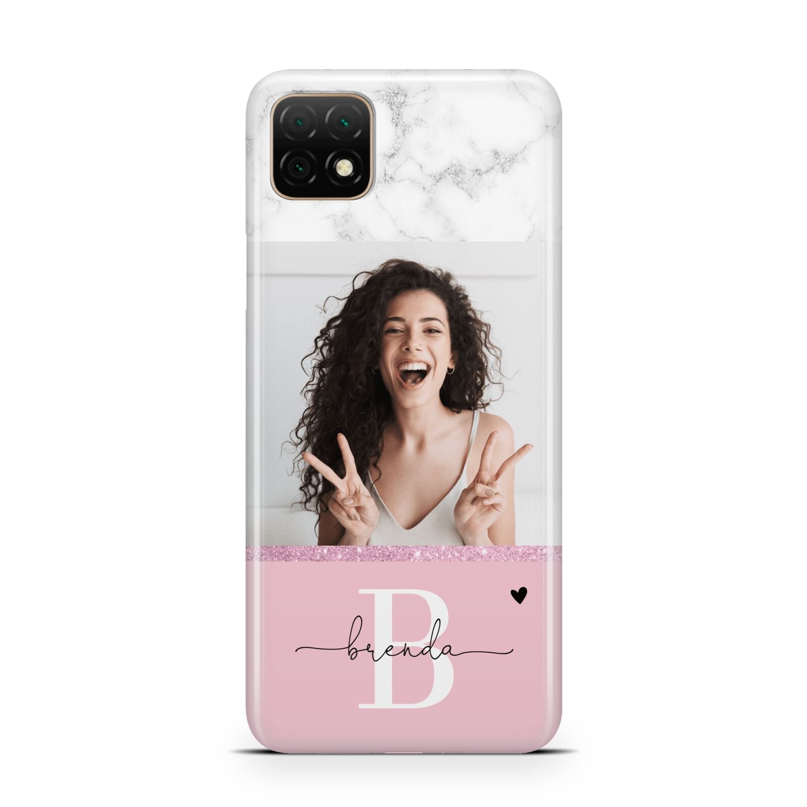 Custom Photo Marble Huawei Enjoy 20 Phone Case