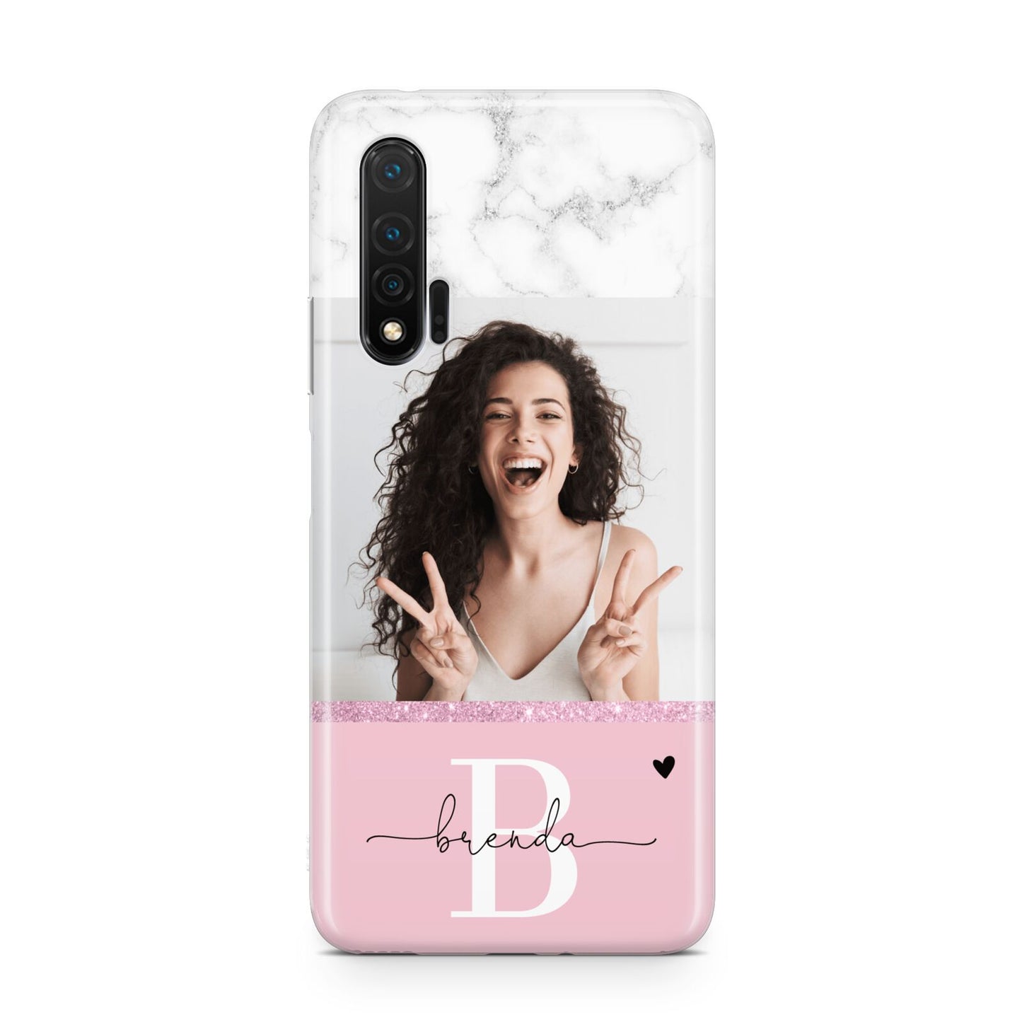 Custom Photo Marble Huawei Nova 6 Phone Case