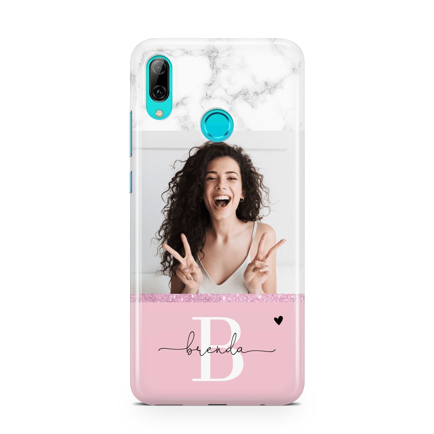 Custom Photo Marble Huawei P Smart 2019 Case