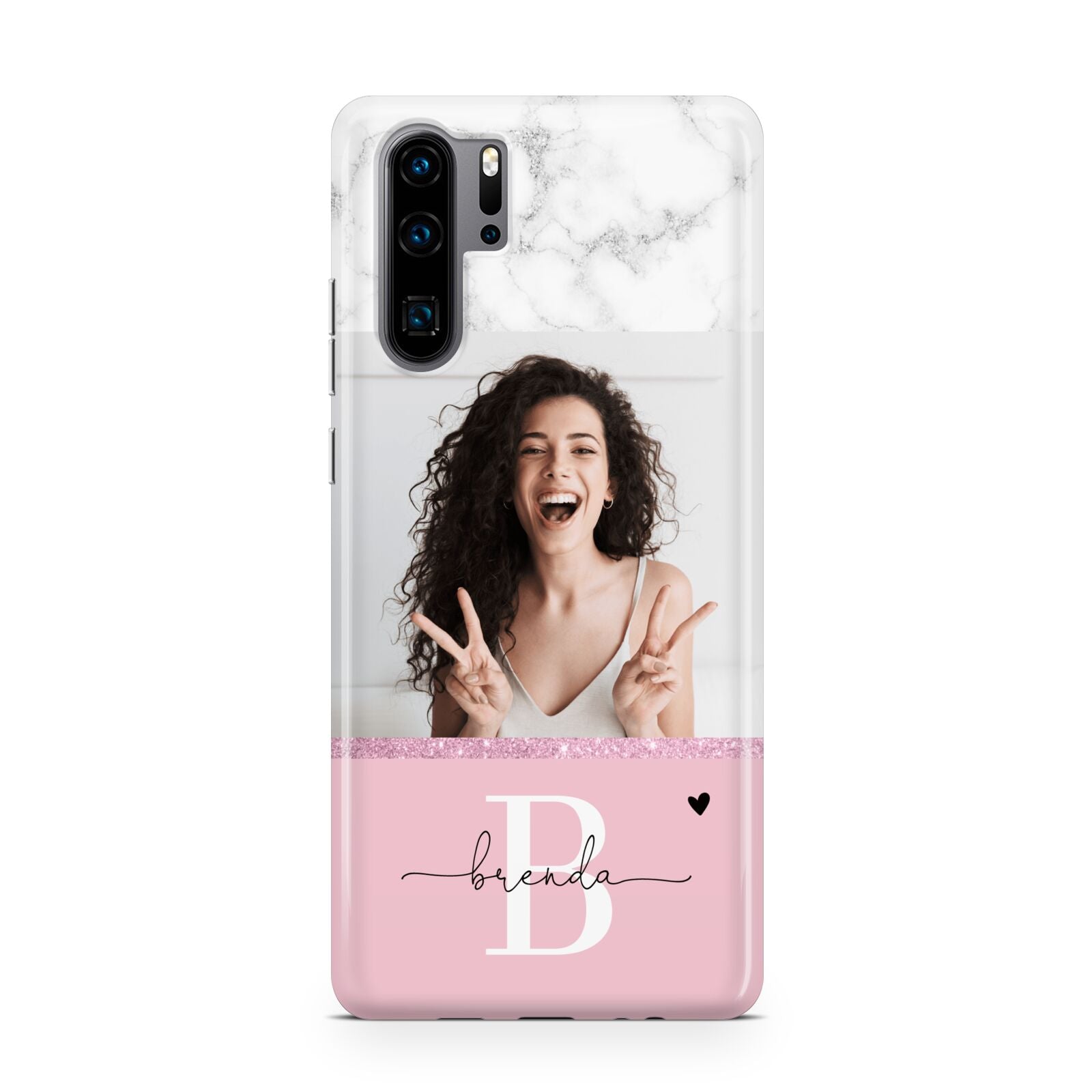 Custom Photo Marble Huawei P30 Pro Phone Case