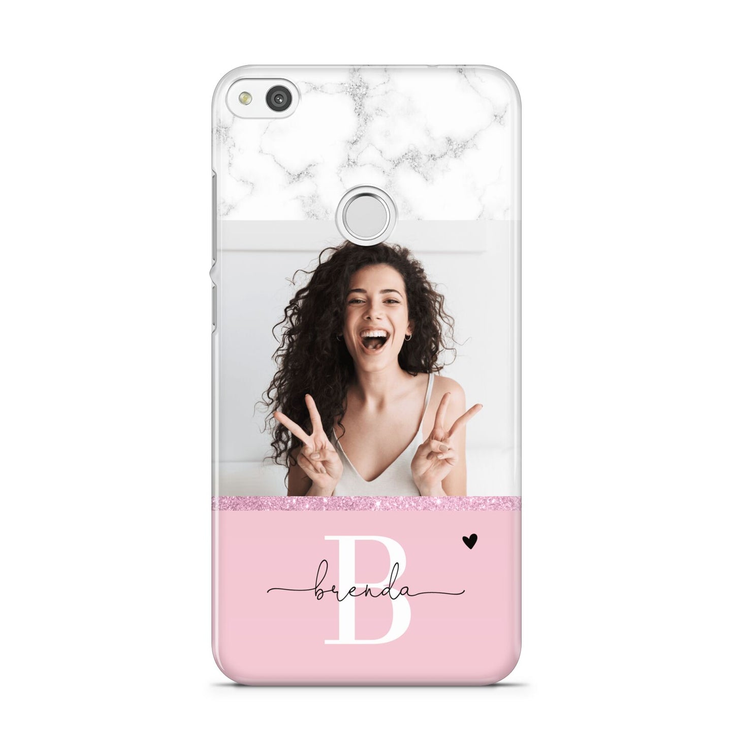 Custom Photo Marble Huawei P8 Lite Case