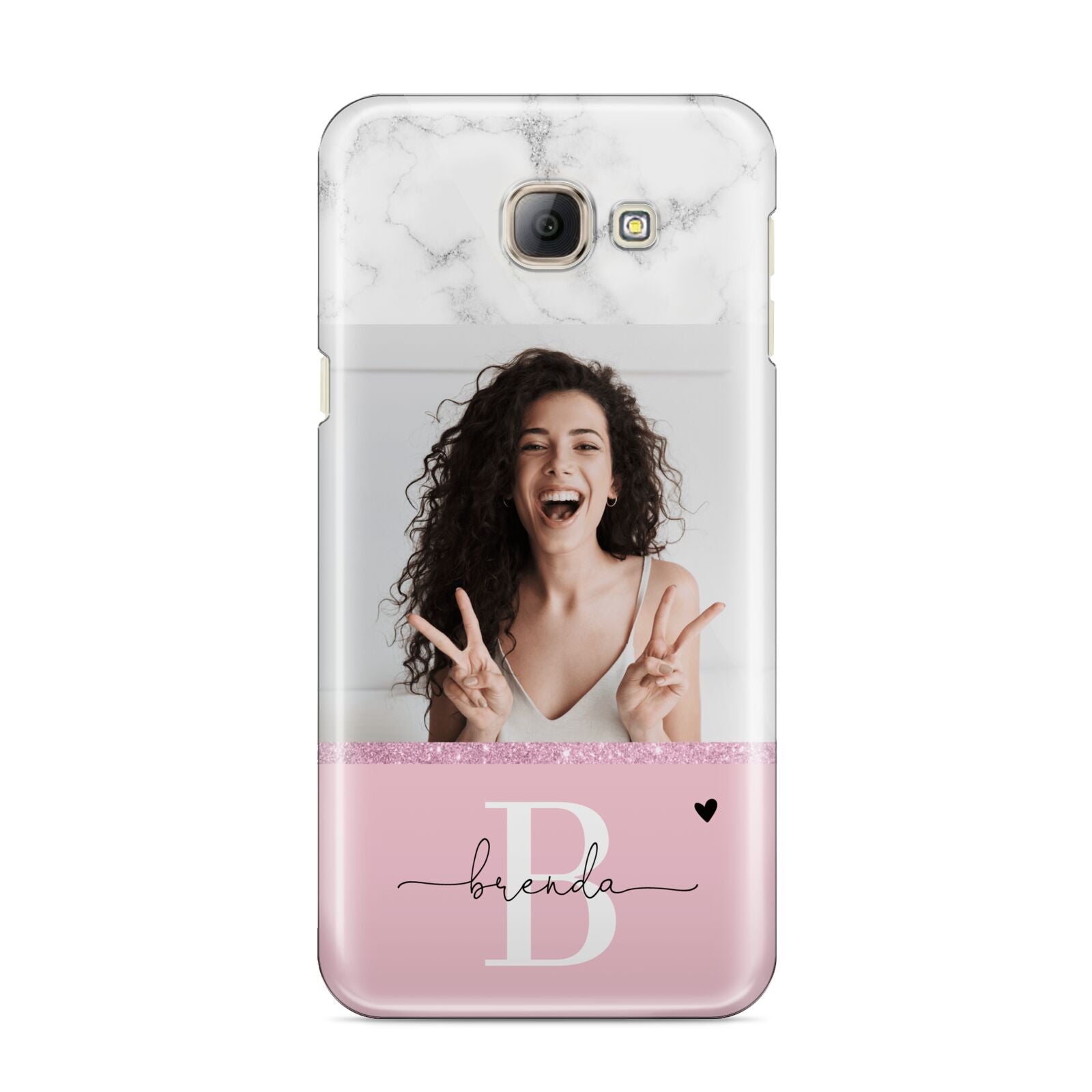 Custom Photo Marble Samsung Galaxy A8 2016 Case