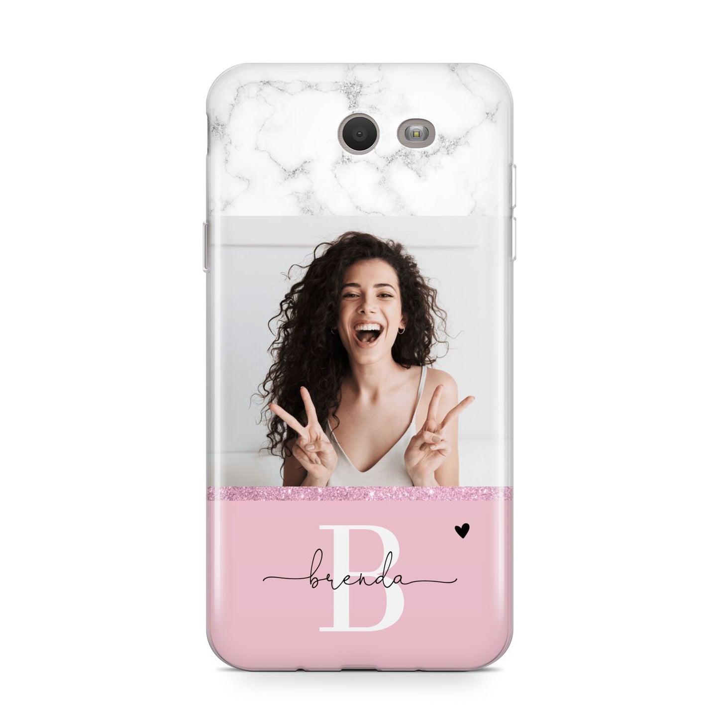 Custom Photo Marble Samsung Galaxy J7 2017 Case