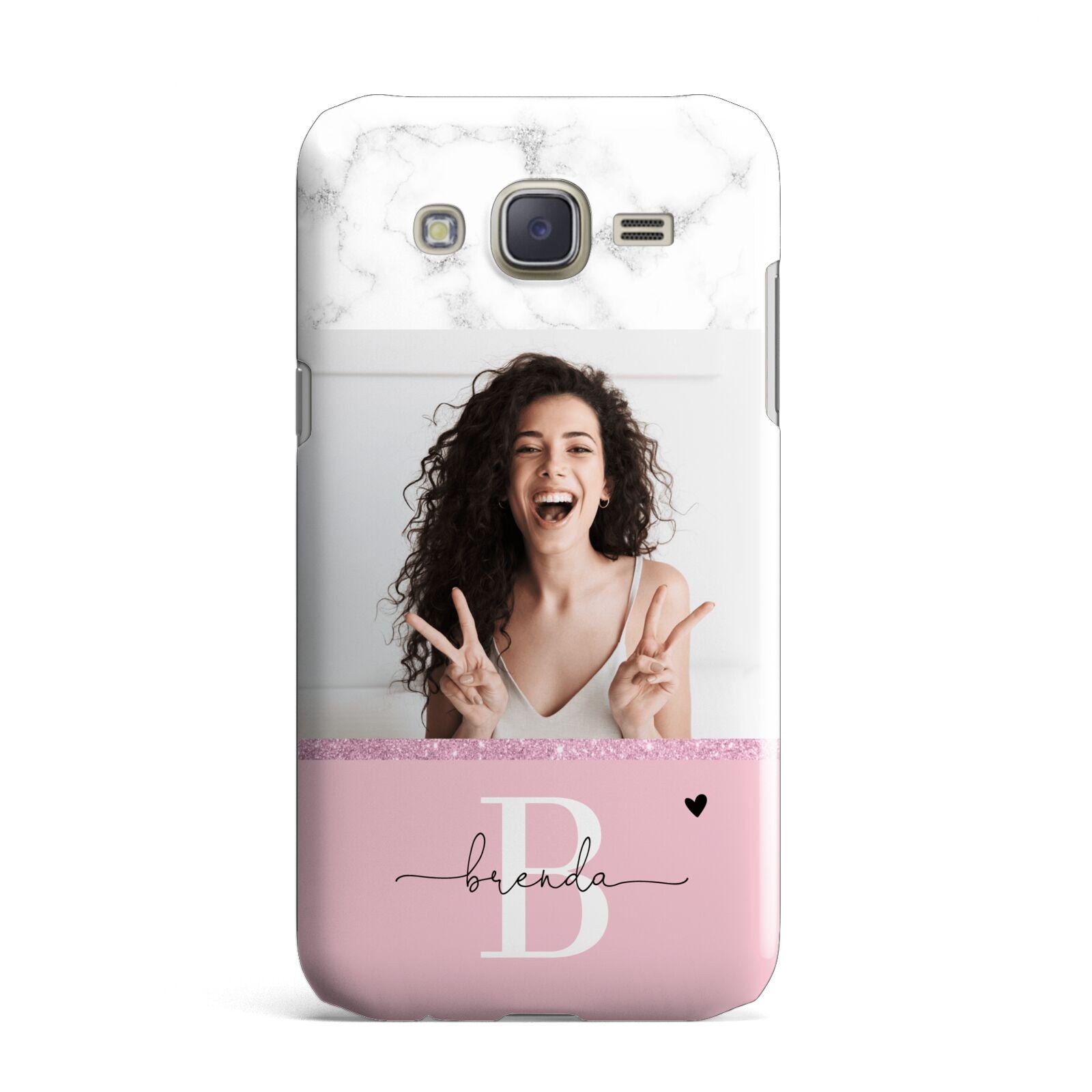 Custom Photo Marble Samsung Galaxy J7 Case