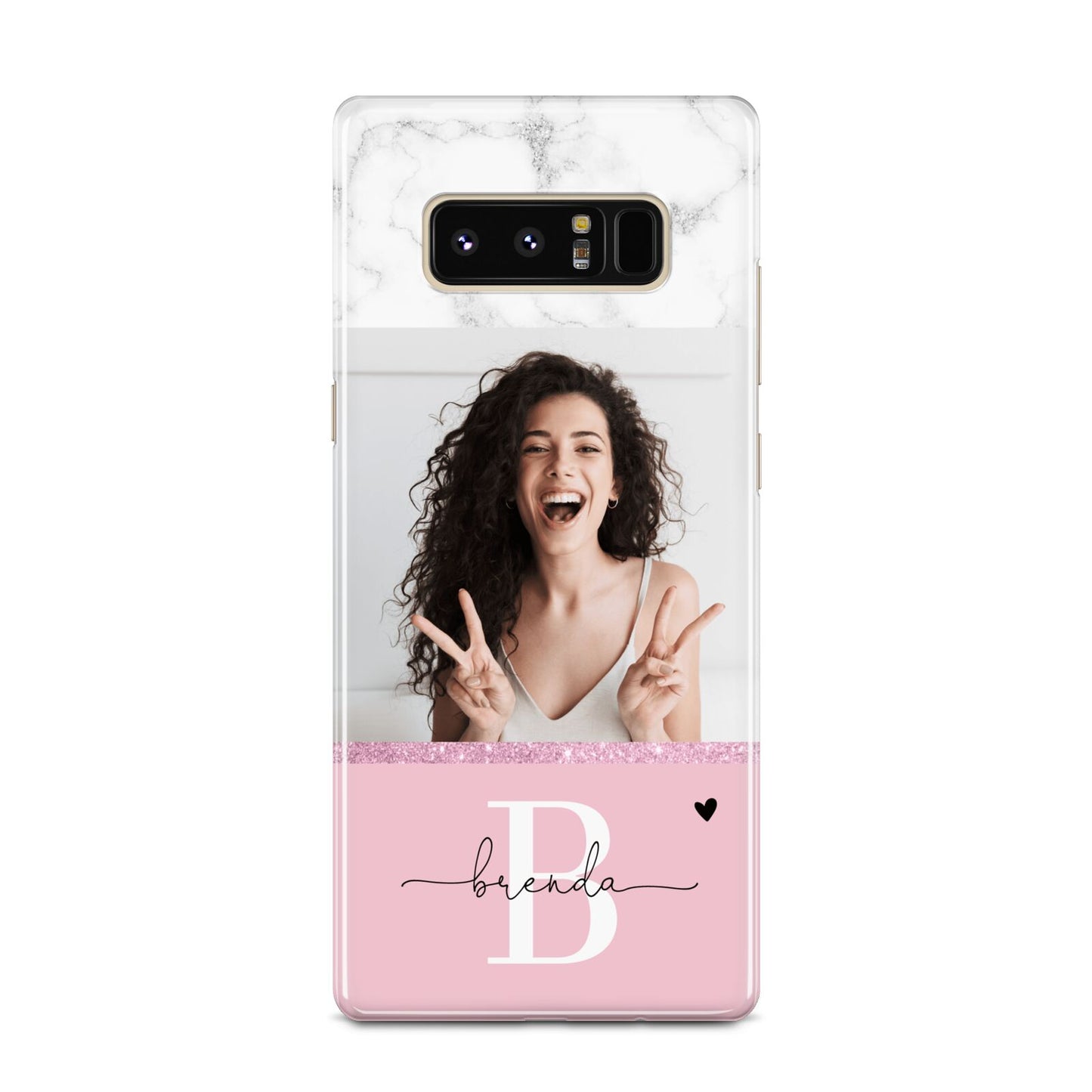 Custom Photo Marble Samsung Galaxy Note 8 Case