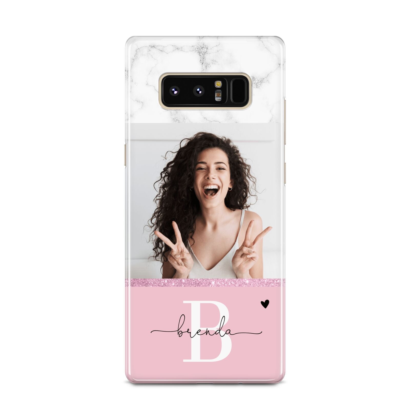 Custom Photo Marble Samsung Galaxy Note 8 Case