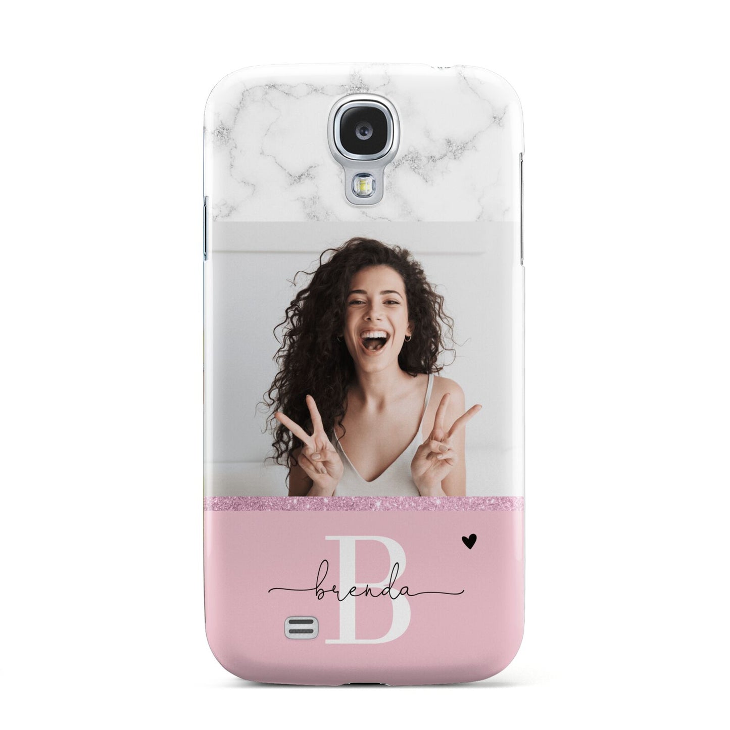 Custom Photo Marble Samsung Galaxy S4 Case