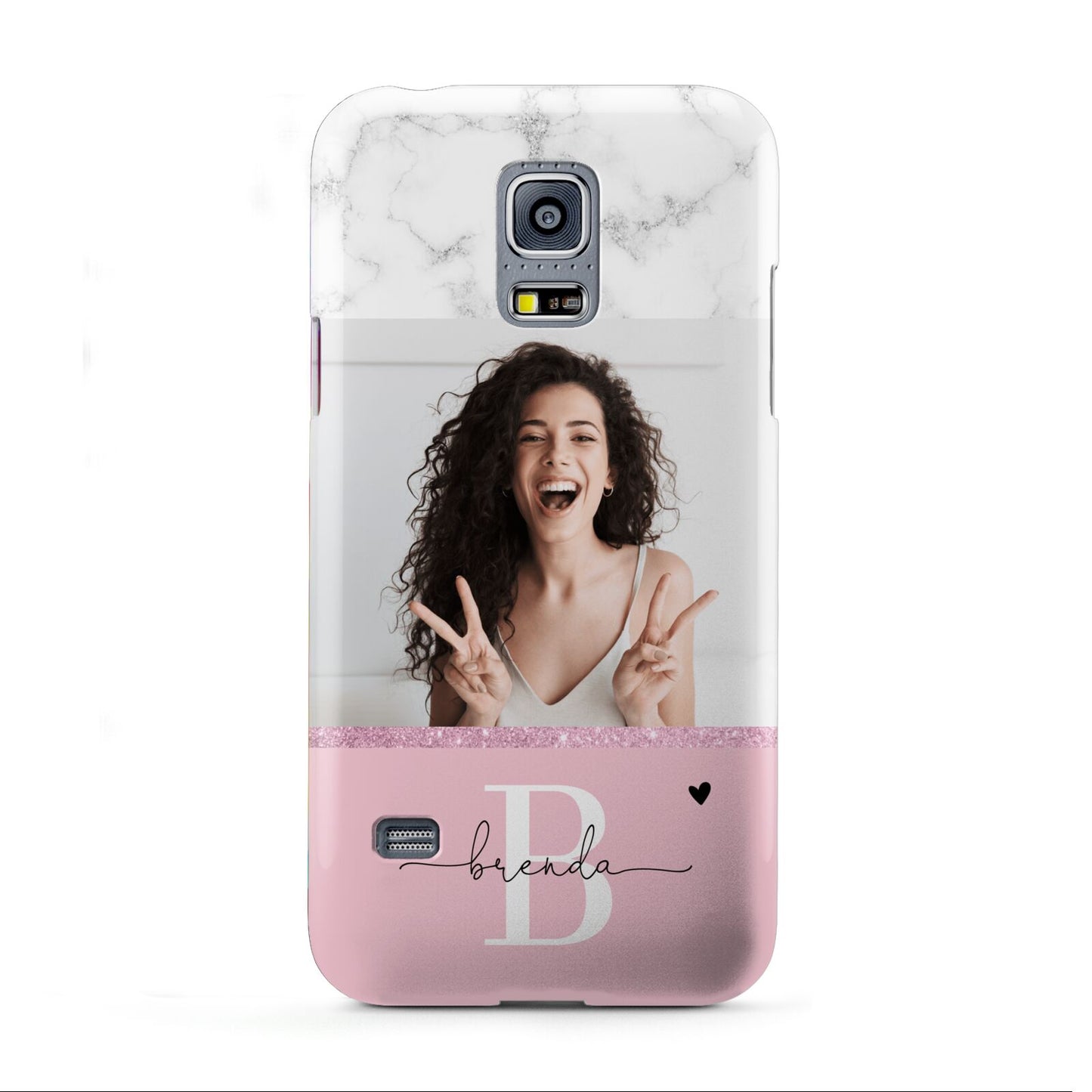 Custom Photo Marble Samsung Galaxy S5 Mini Case