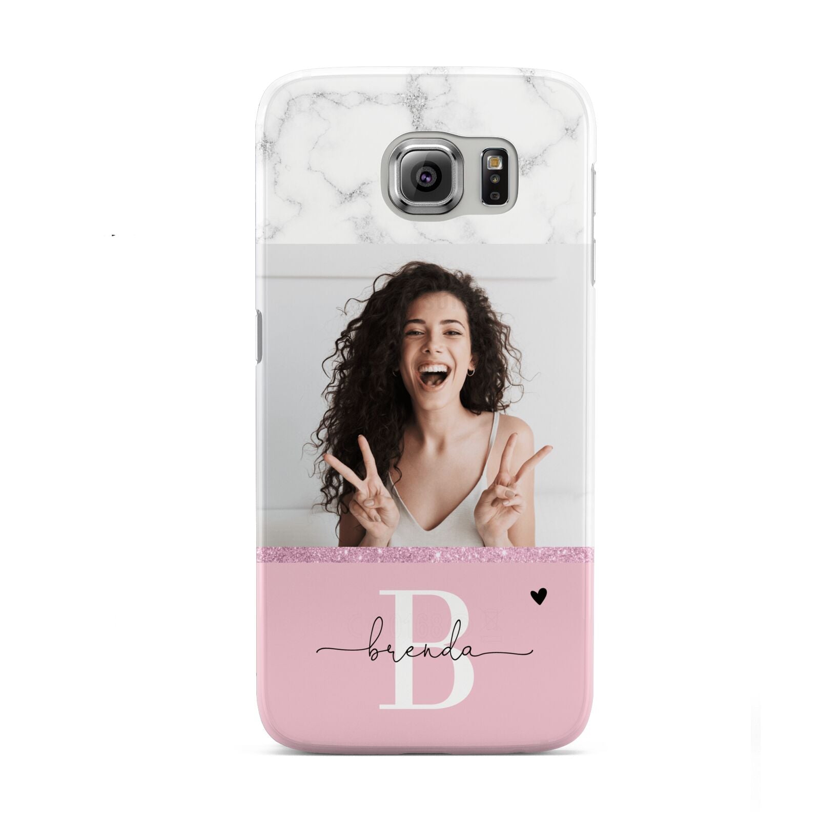 Custom Photo Marble Samsung Galaxy S6 Case