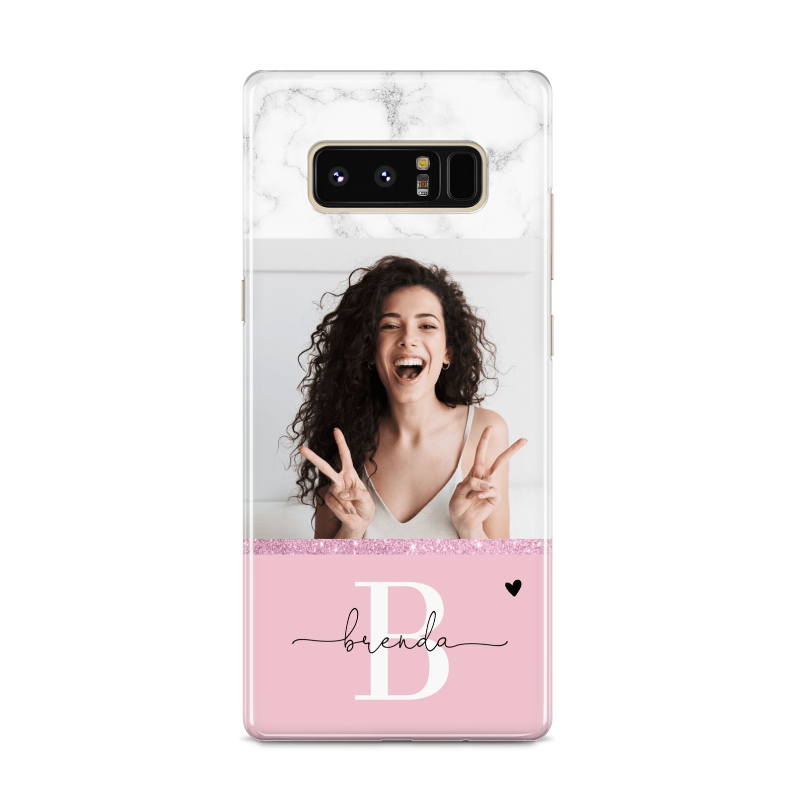 Custom Photo Marble Samsung Galaxy S8 Case