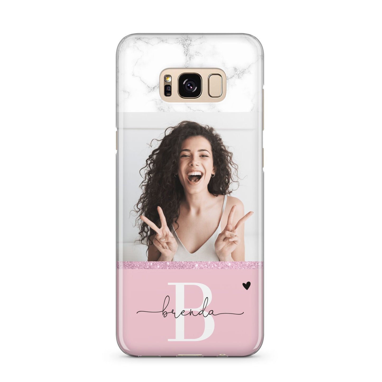 Custom Photo Marble Samsung Galaxy S8 Plus Case