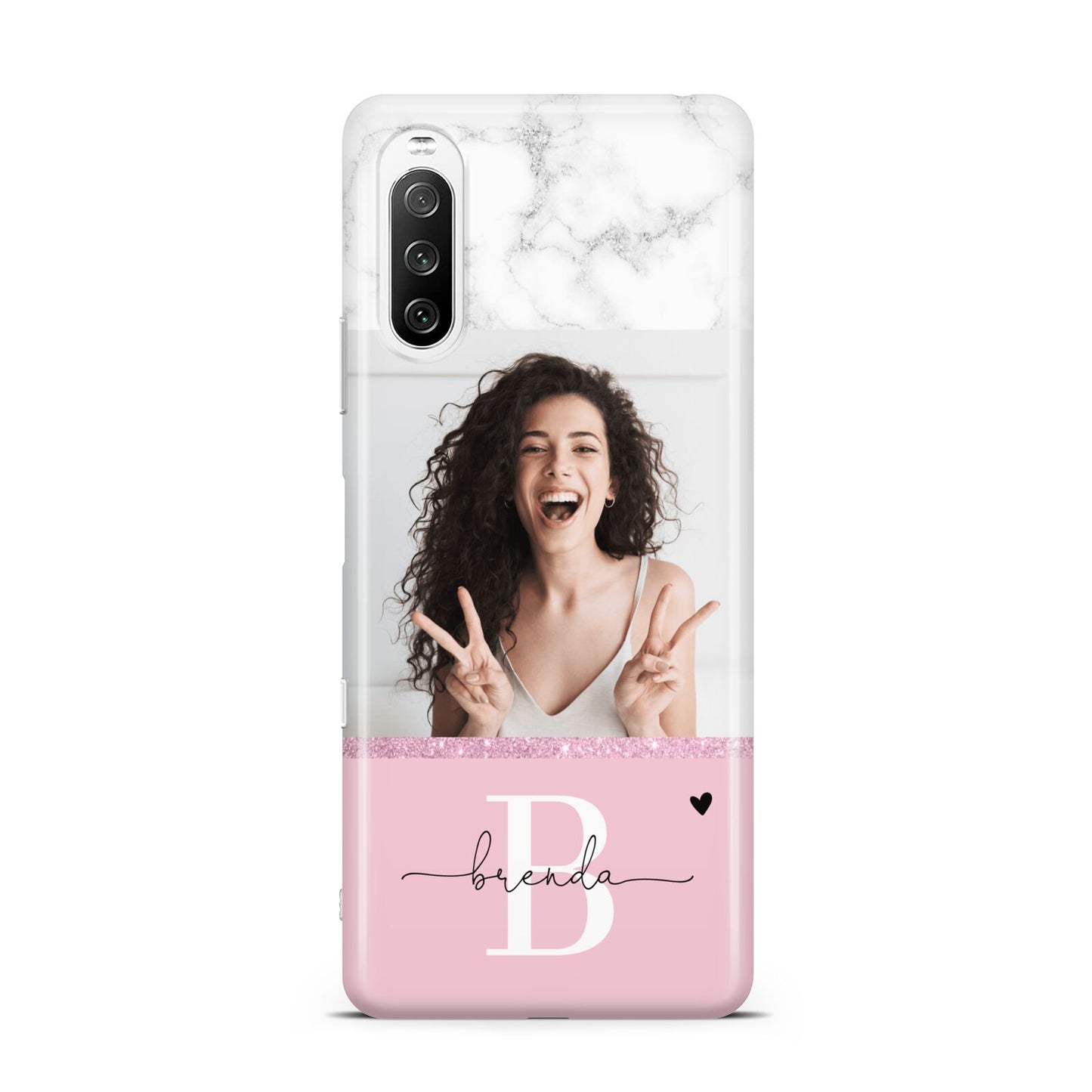 Custom Photo Marble Sony Xperia 10 III Case