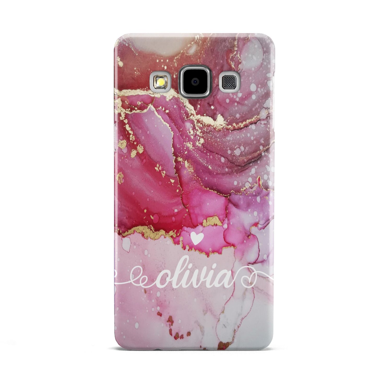 Custom Pink Marble Samsung Galaxy A5 Case