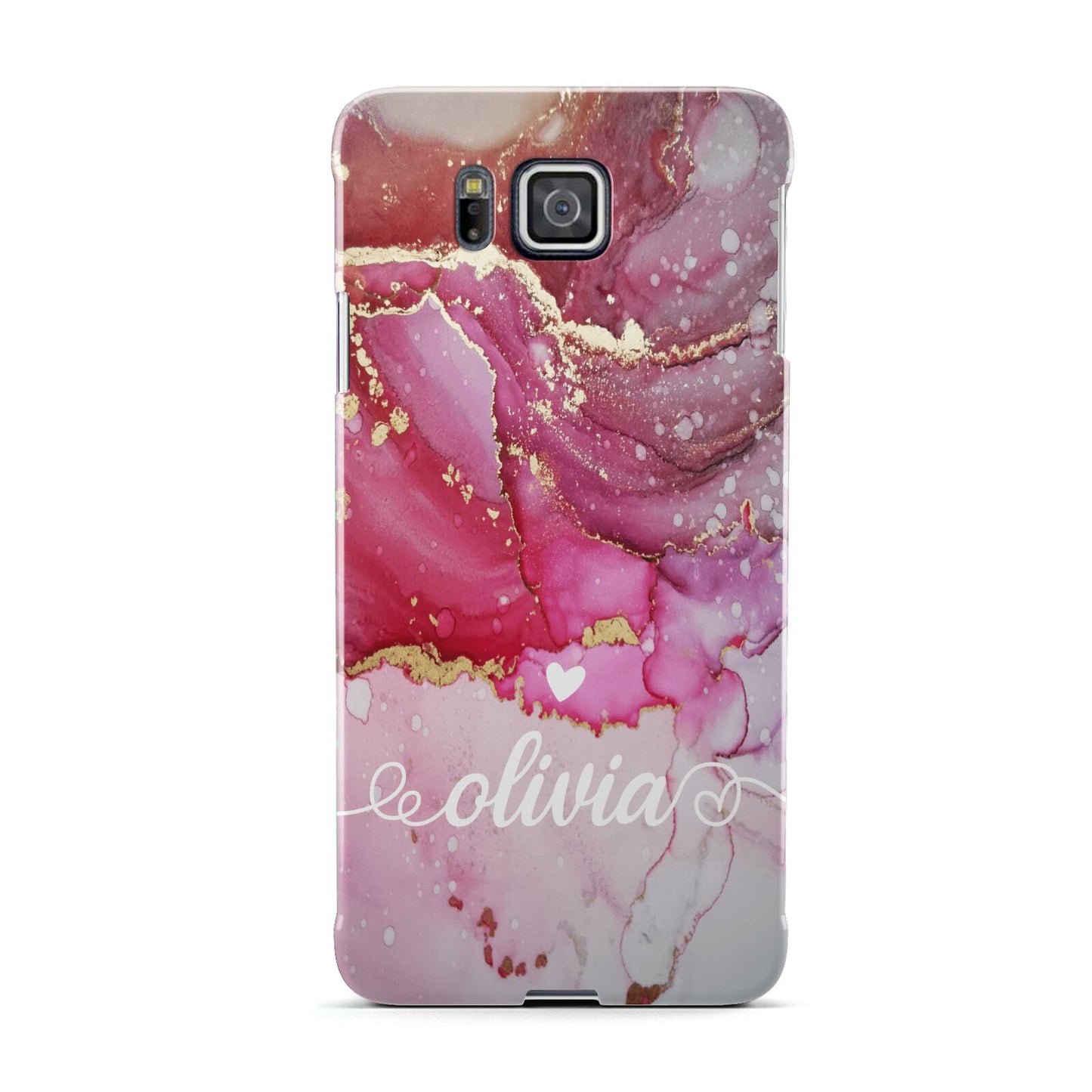 Custom Pink Marble Samsung Galaxy Alpha Case