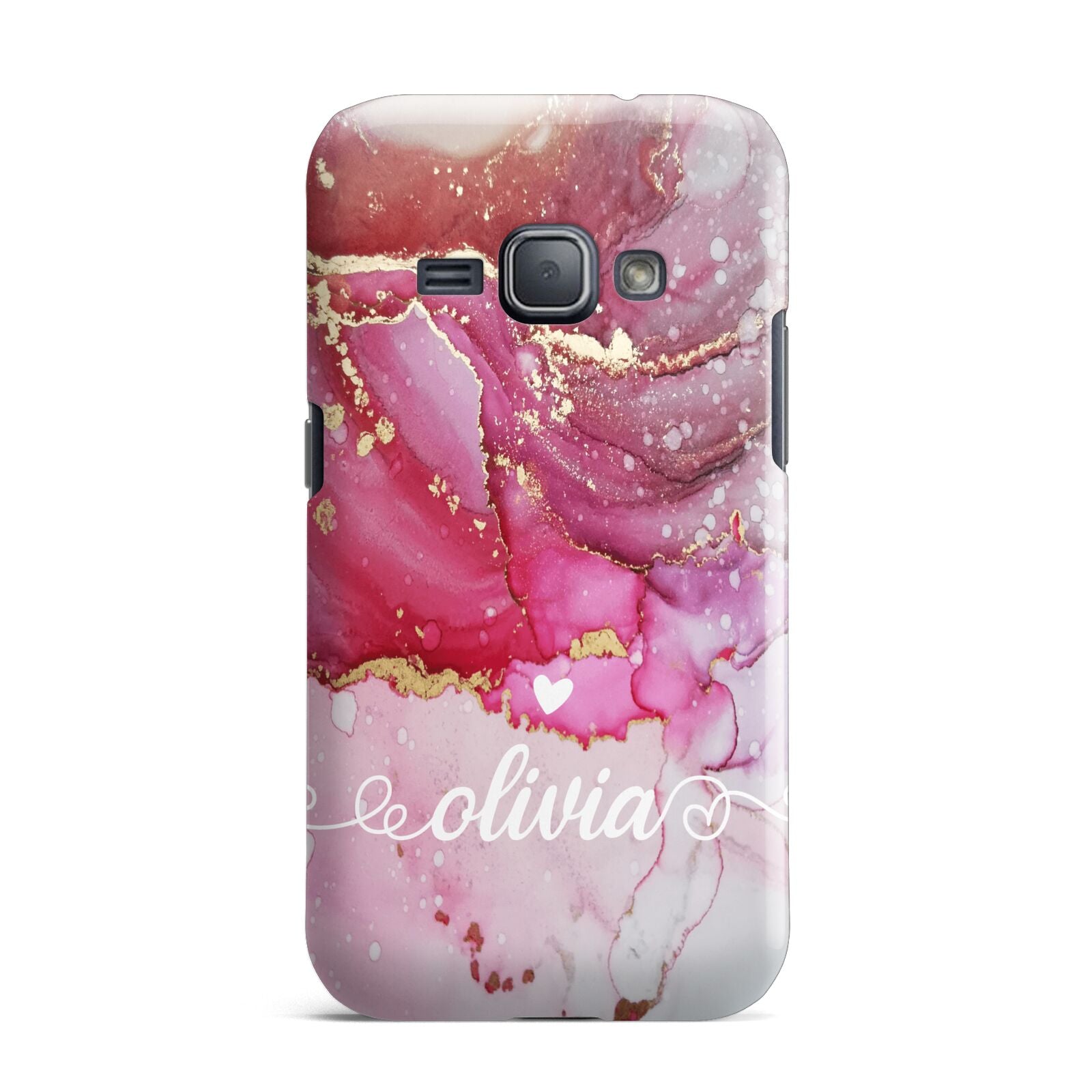 Custom Pink Marble Samsung Galaxy J1 2016 Case