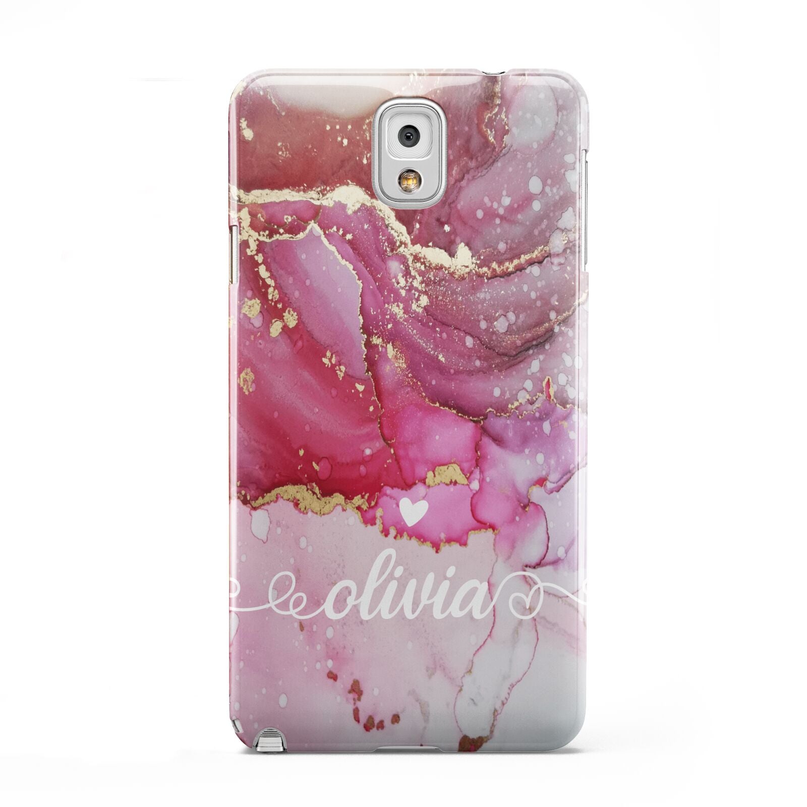 Custom Pink Marble Samsung Galaxy Note 3 Case