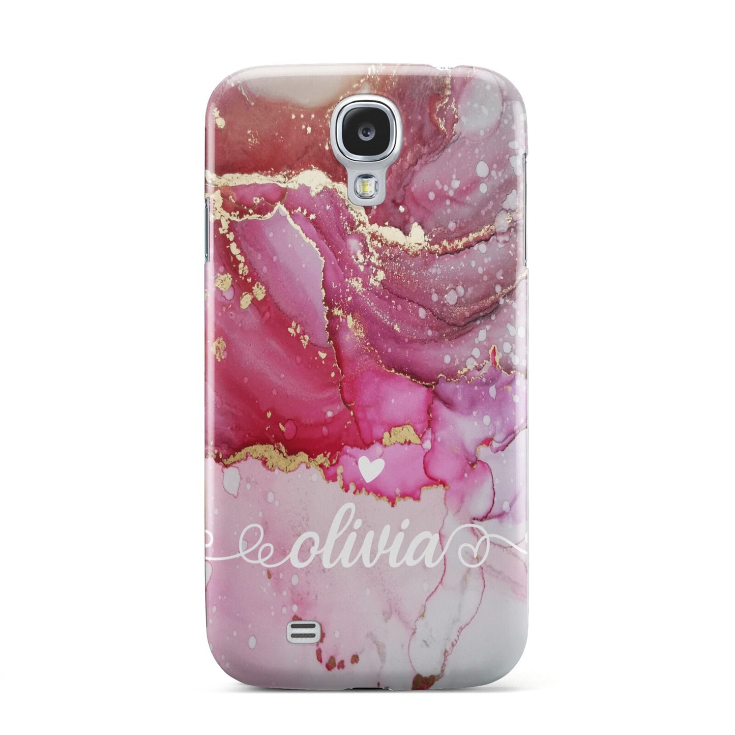 Custom Pink Marble Samsung Galaxy S4 Case