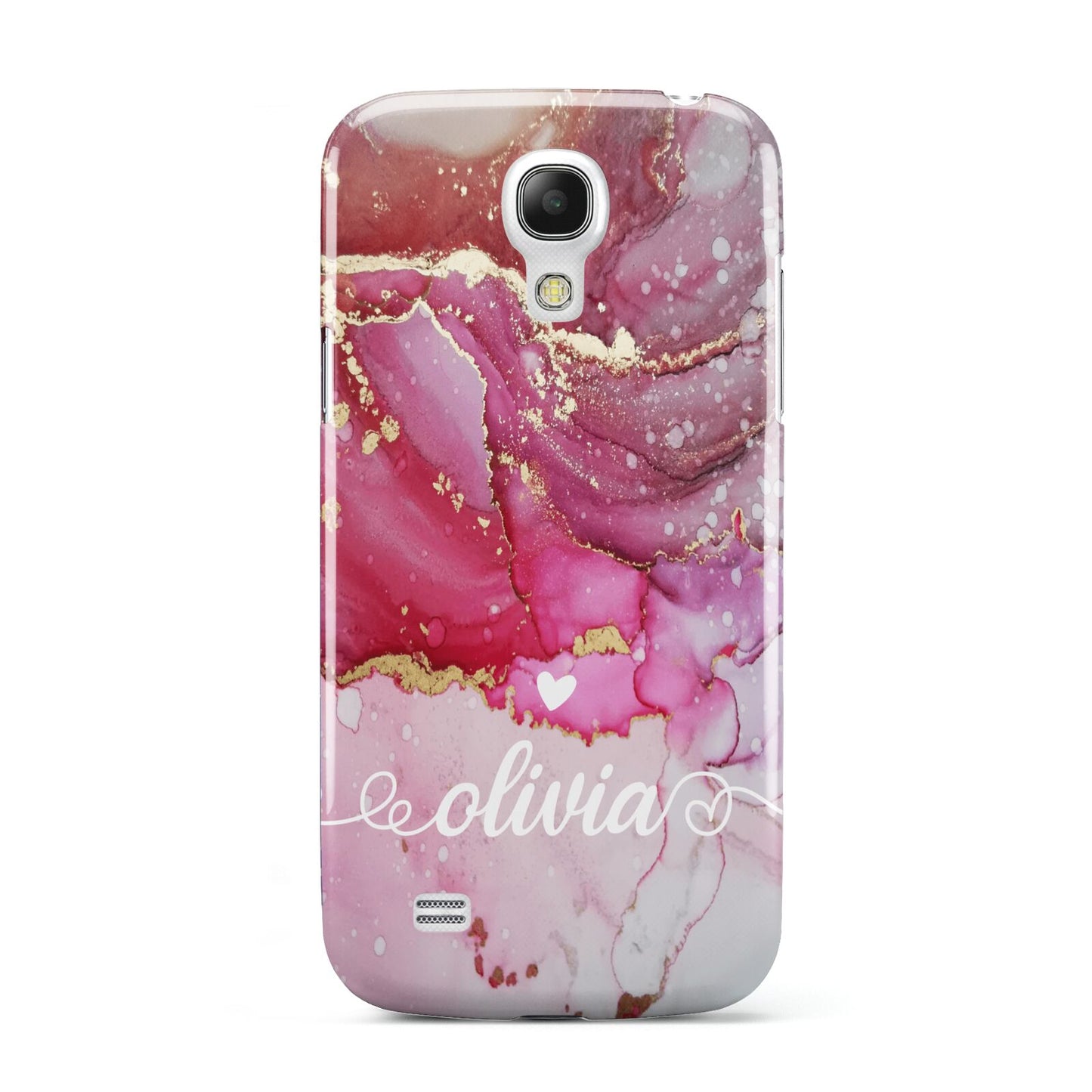 Custom Pink Marble Samsung Galaxy S4 Mini Case