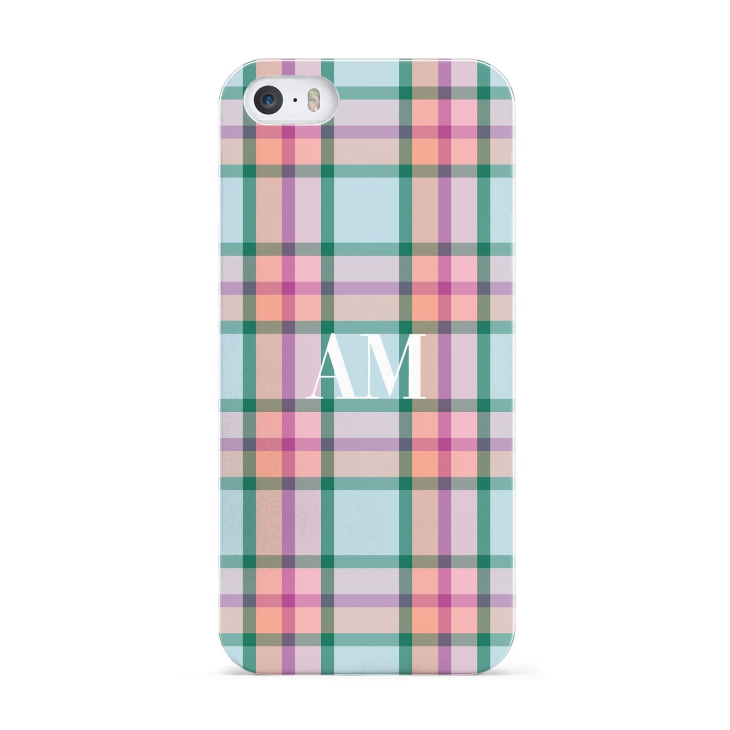 Custom Plaid Apple iPhone 5 Case