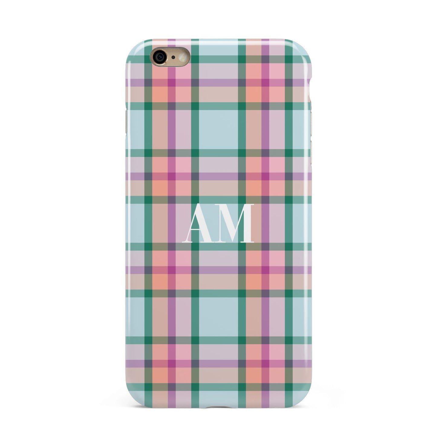 Custom Plaid Apple iPhone 6 Plus 3D Tough Case