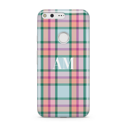 Custom Plaid Google Pixel Case