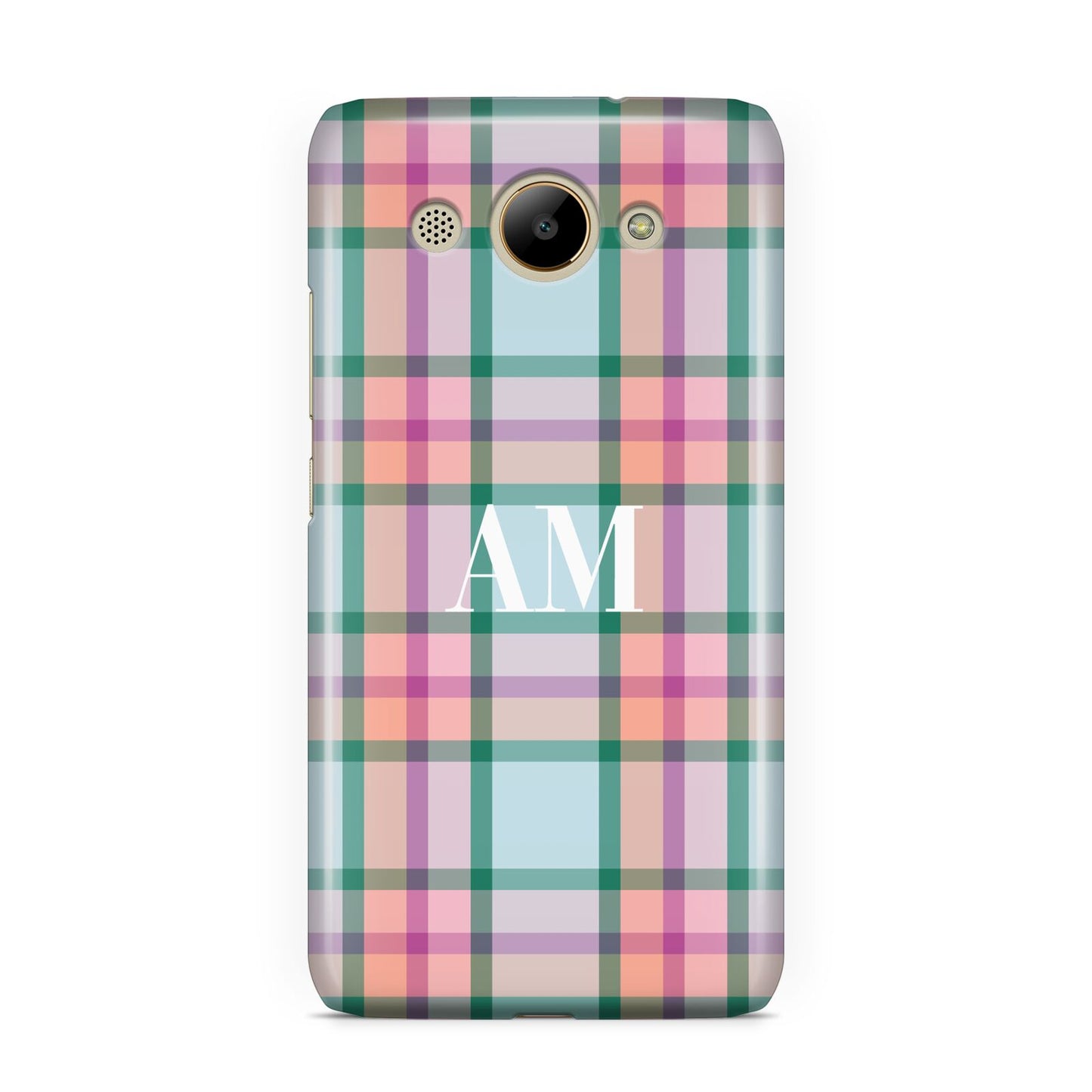 Custom Plaid Huawei Y3 2017