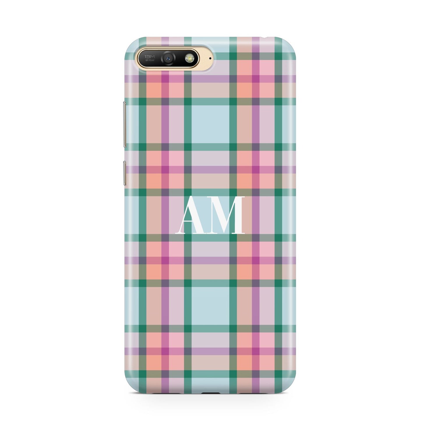 Custom Plaid Huawei Y6 2018