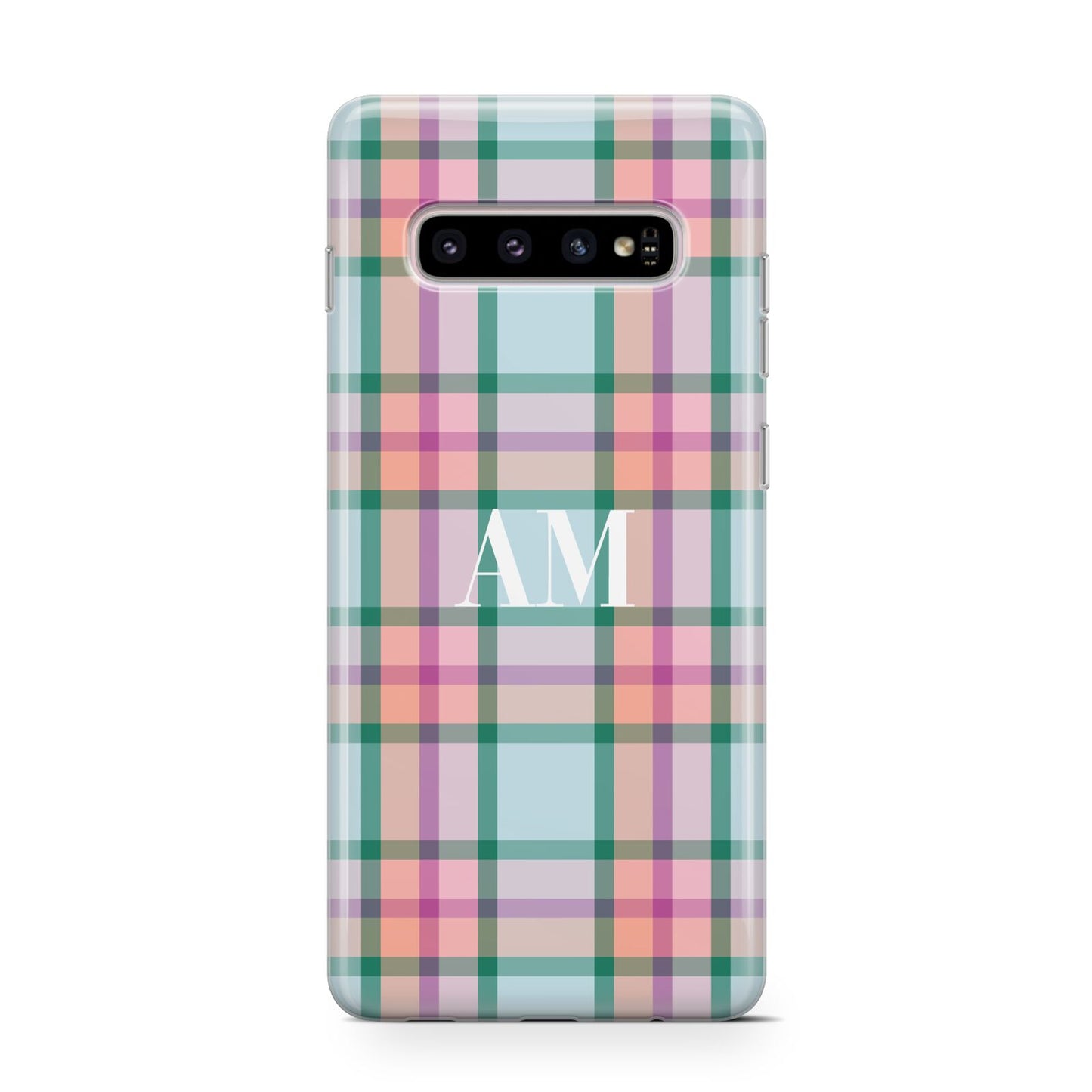 Custom Plaid Protective Samsung Galaxy Case