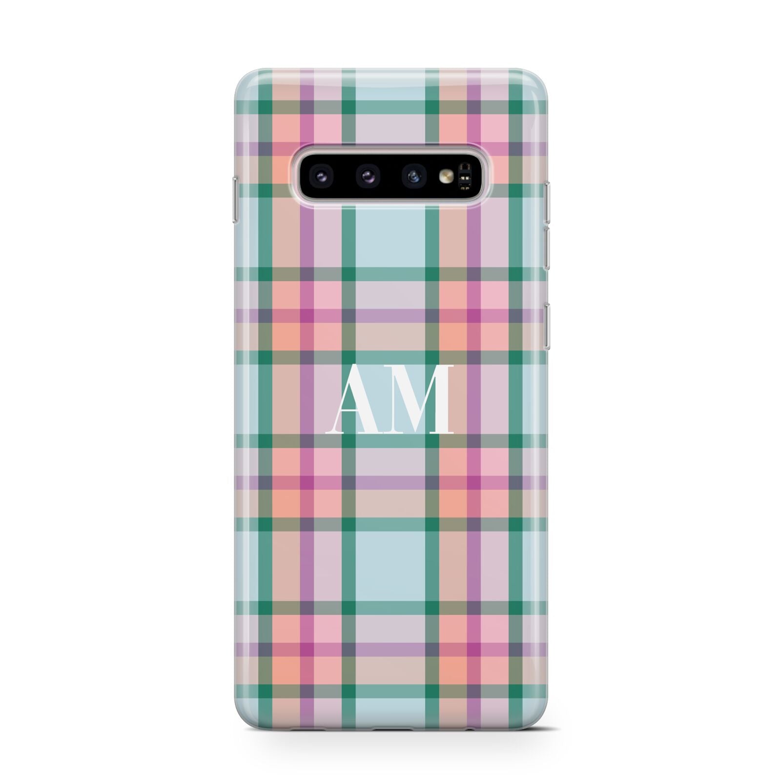 Custom Plaid Protective Samsung Galaxy Case