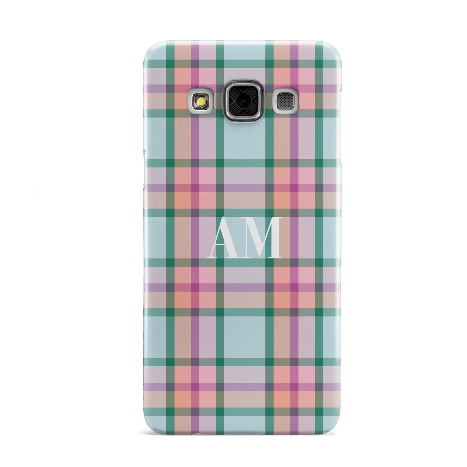 Custom Plaid Samsung Galaxy A3 Case