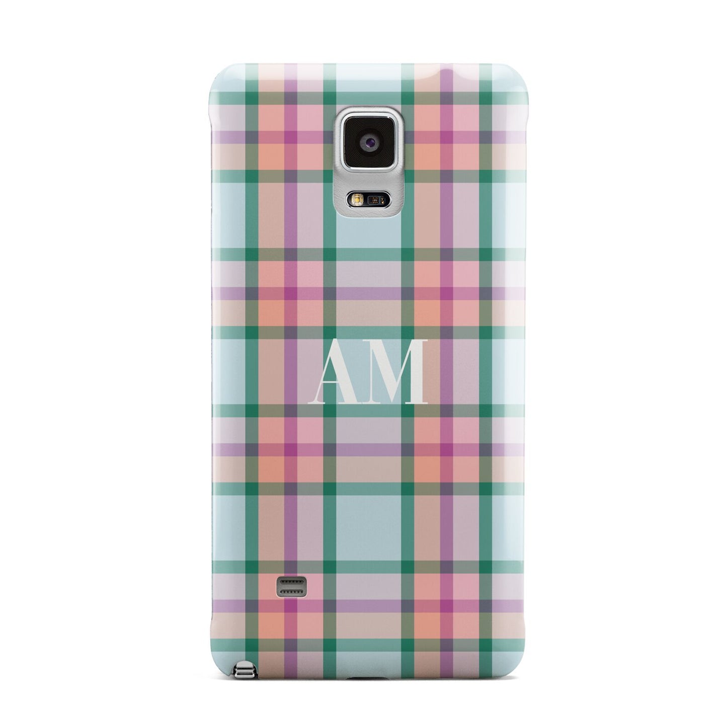 Custom Plaid Samsung Galaxy Note 4 Case