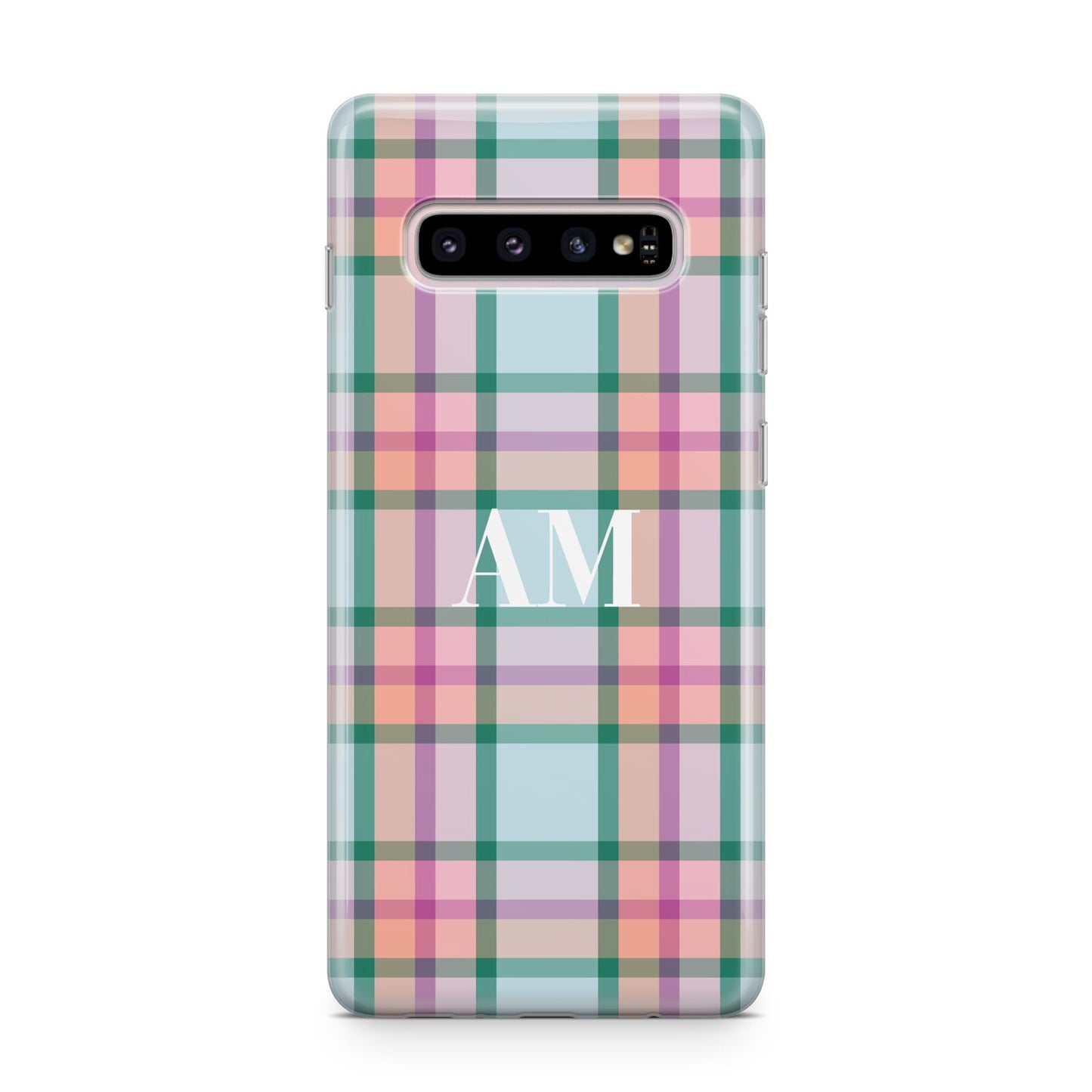 Custom Plaid Samsung Galaxy S10 Plus Case