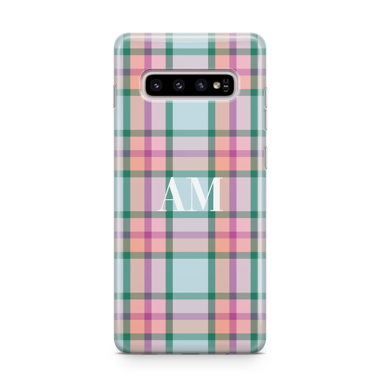 Custom Plaid Samsung Galaxy S10 Plus Case