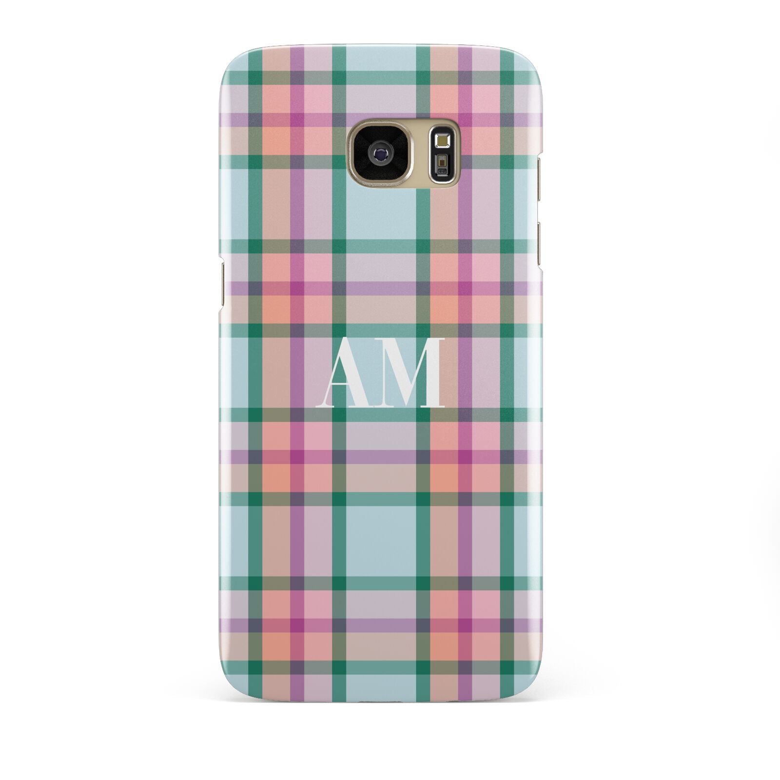 Custom Plaid Samsung Galaxy S7 Edge Case