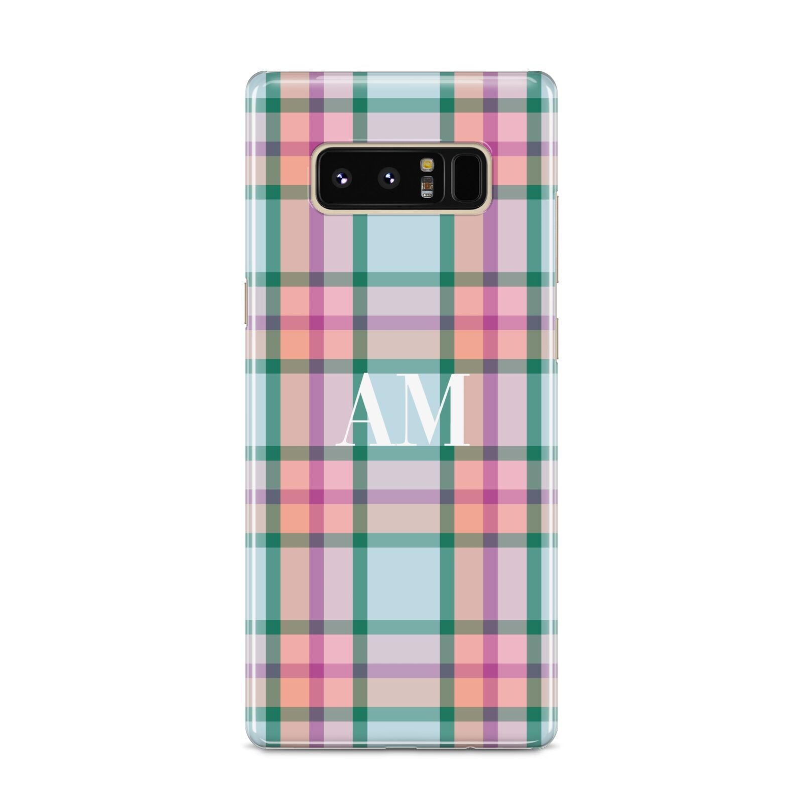 Custom Plaid Samsung Galaxy S8 Case