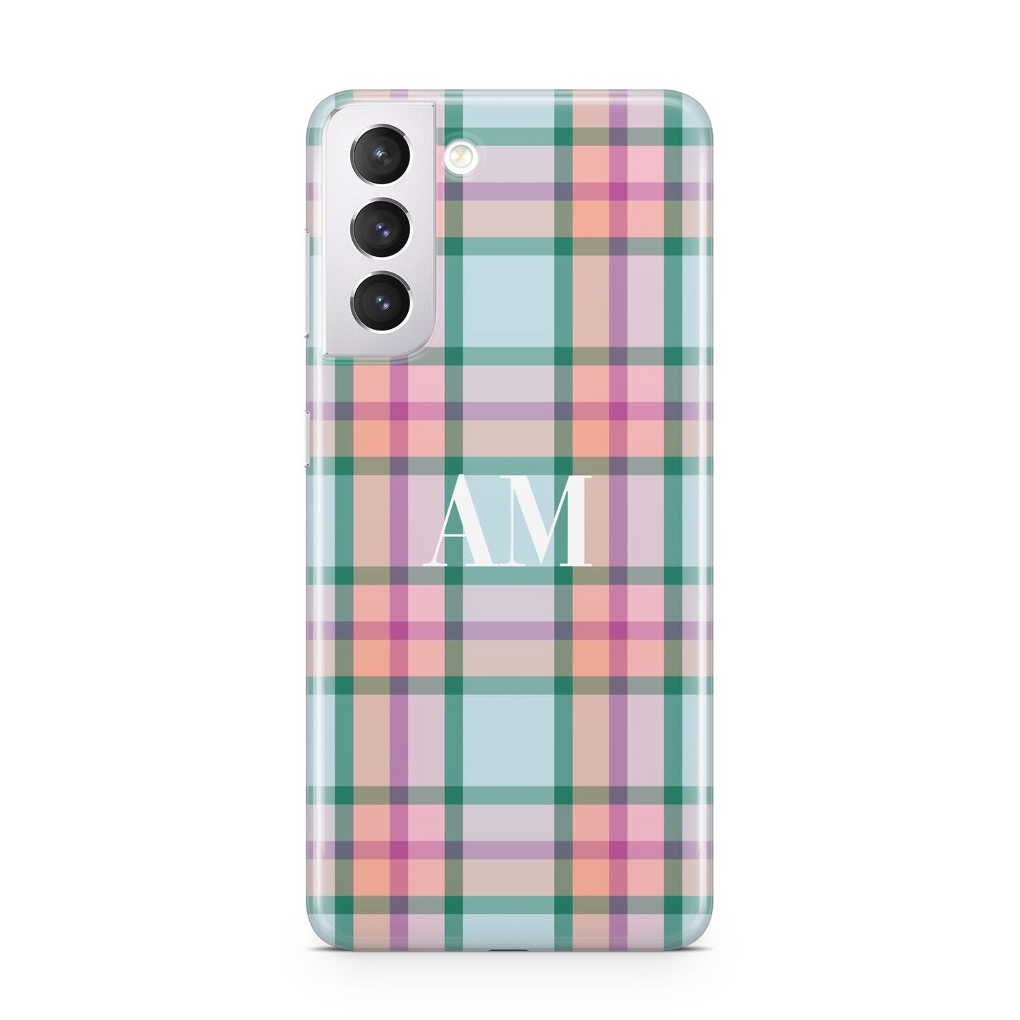 Custom Plaid Samsung S21 Case