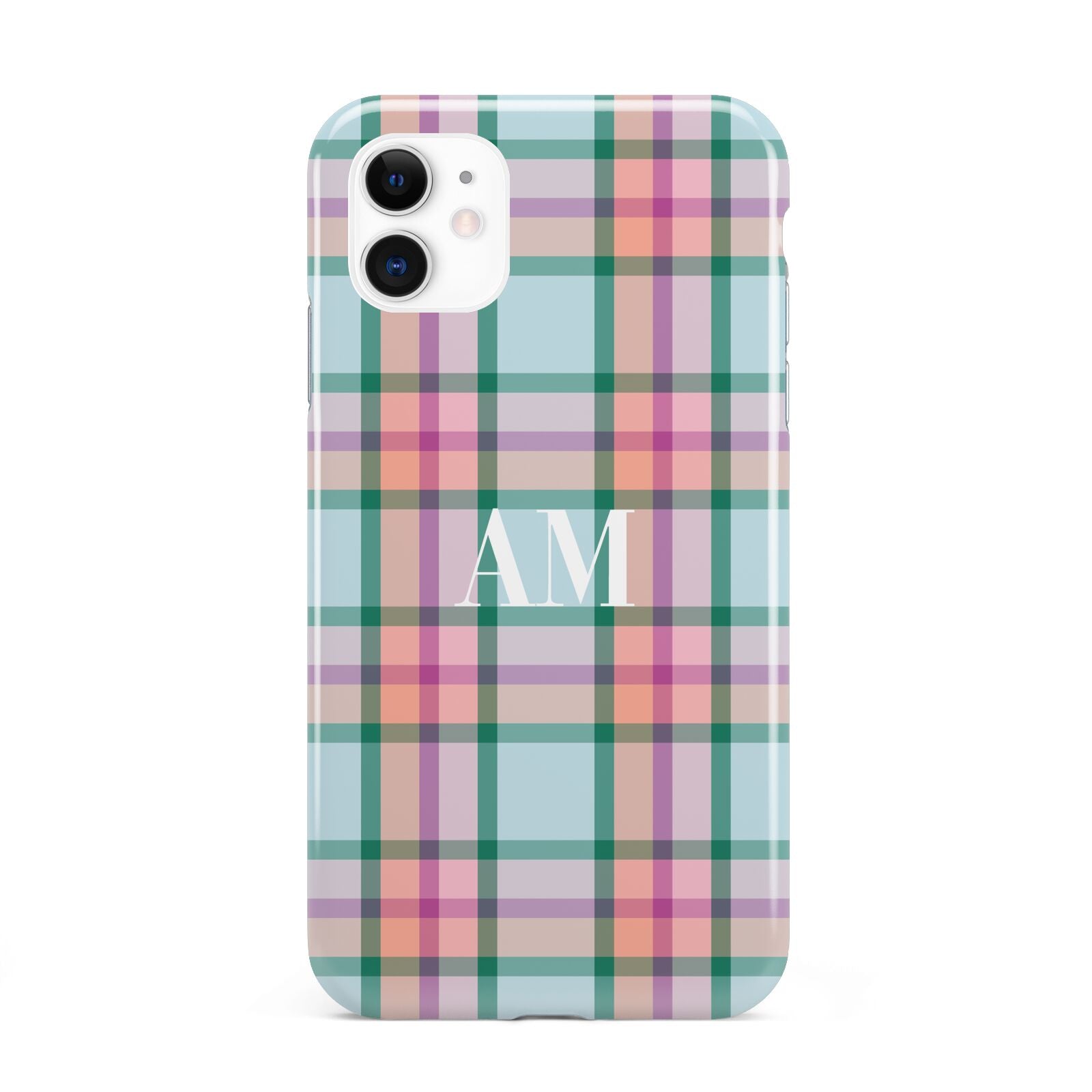 Custom Plaid iPhone 11 3D Tough Case