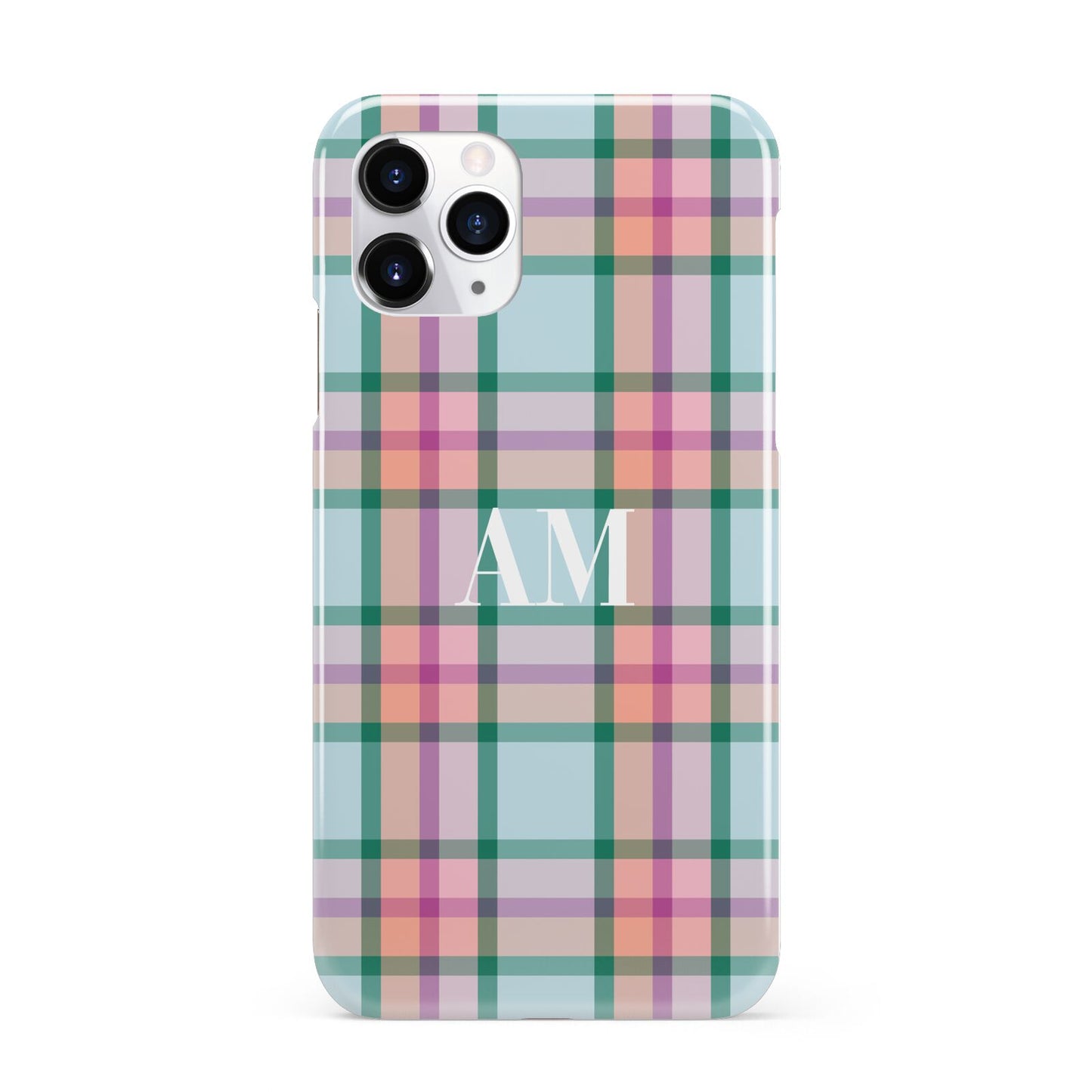 Custom Plaid iPhone 11 Pro 3D Snap Case