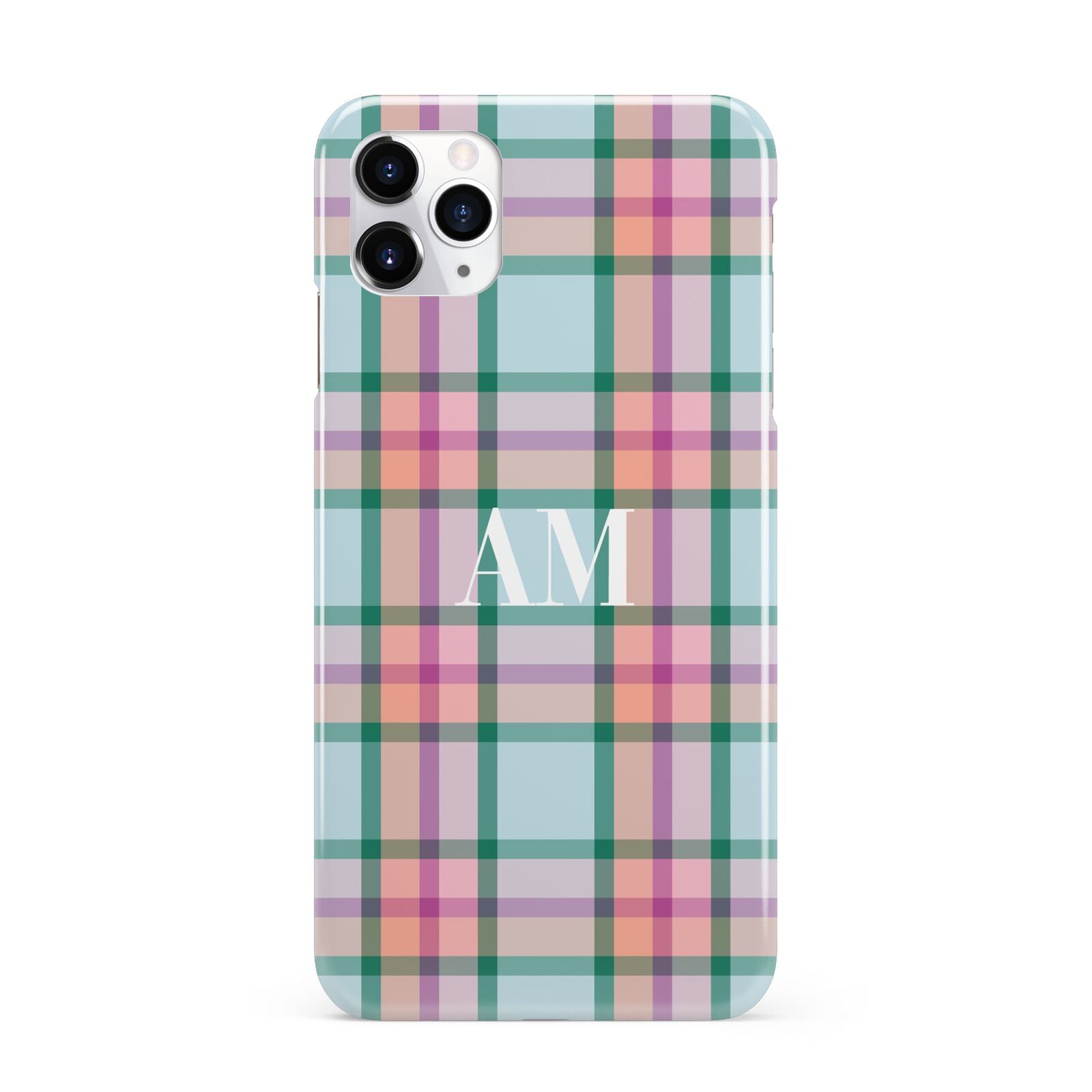 Custom Plaid iPhone 11 Pro Max 3D Snap Case