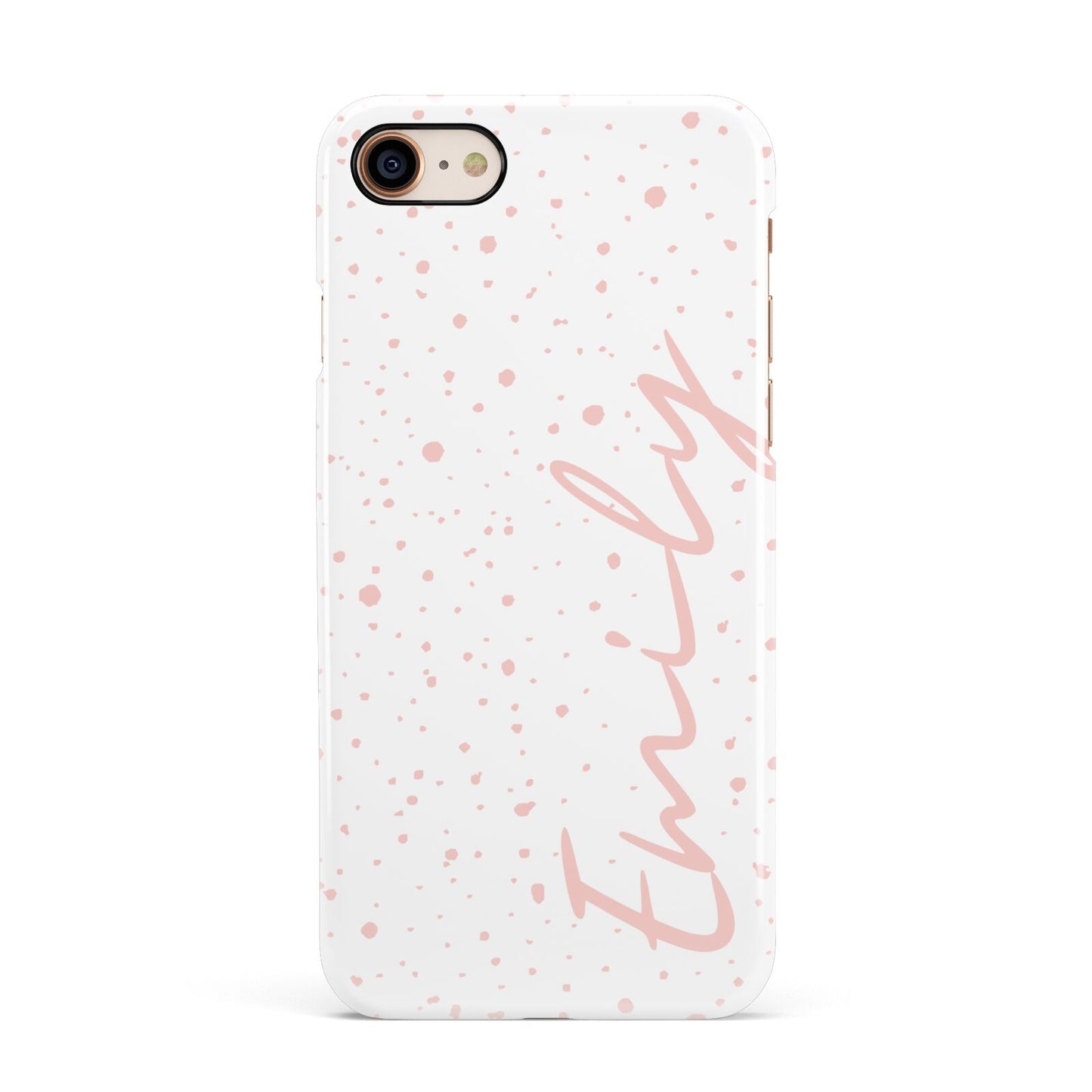 Custom Polka Dot Apple iPhone 7 8 3D Snap Case