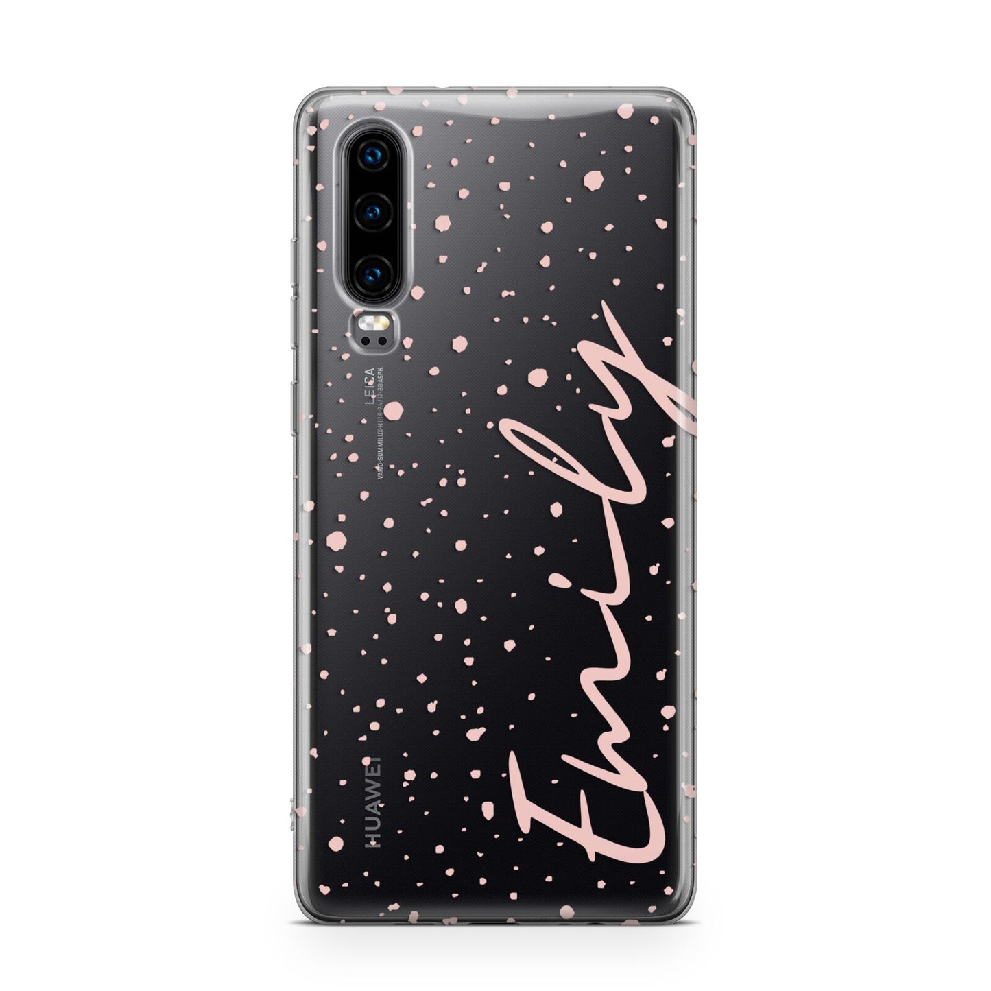 Custom Polka Dot Huawei P30 Phone Case