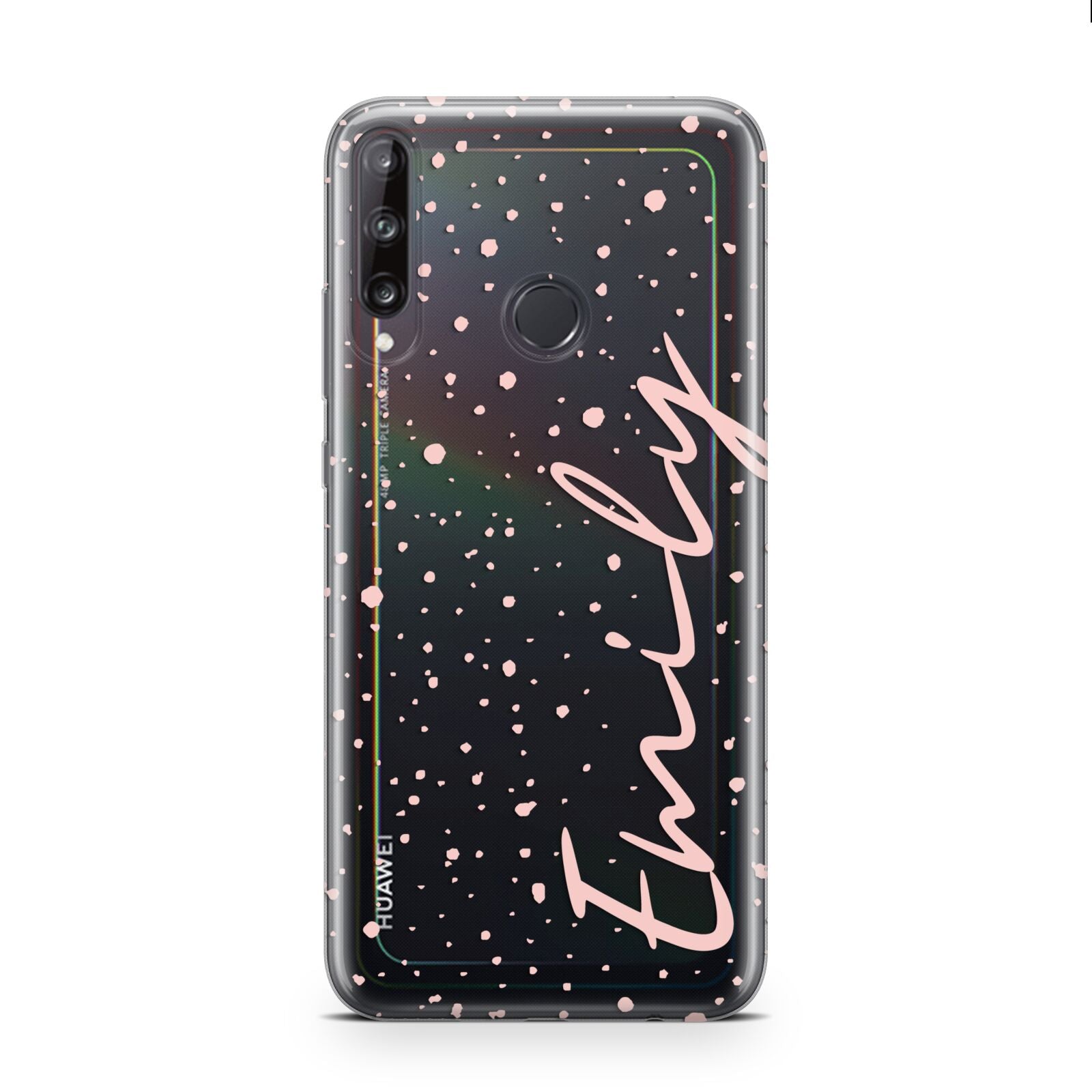 Custom Polka Dot Huawei P40 Lite E Phone Case