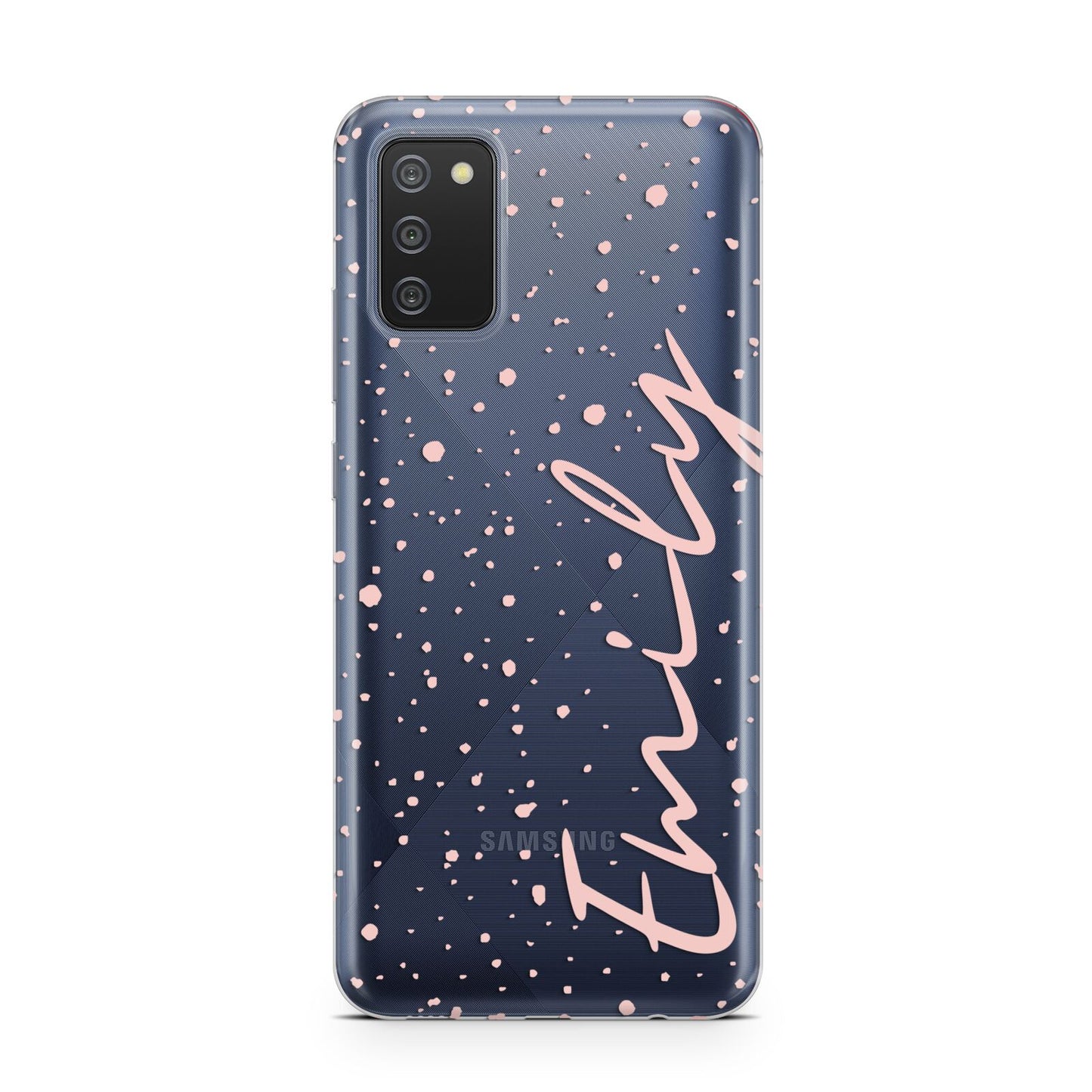 Custom Polka Dot Samsung A02s Case