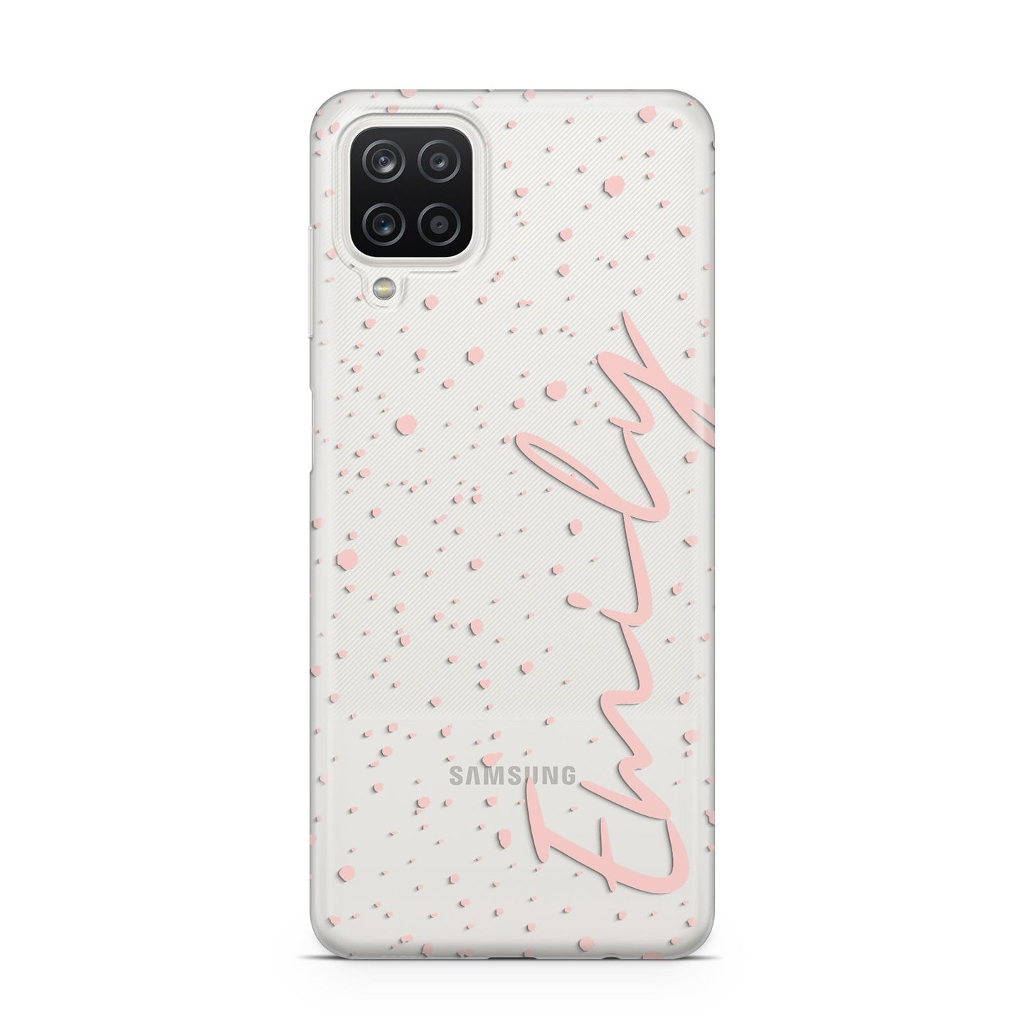 Custom Polka Dot Samsung A12 Case