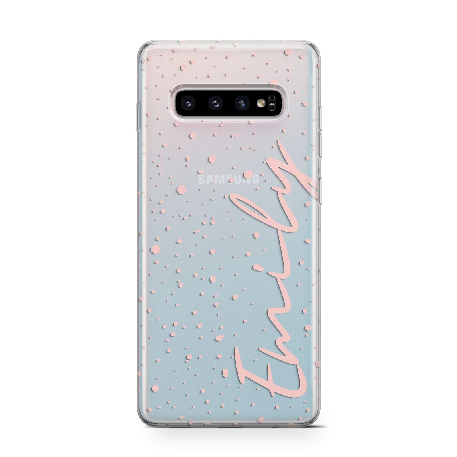 Custom Polka Dot Samsung Galaxy S10 Case
